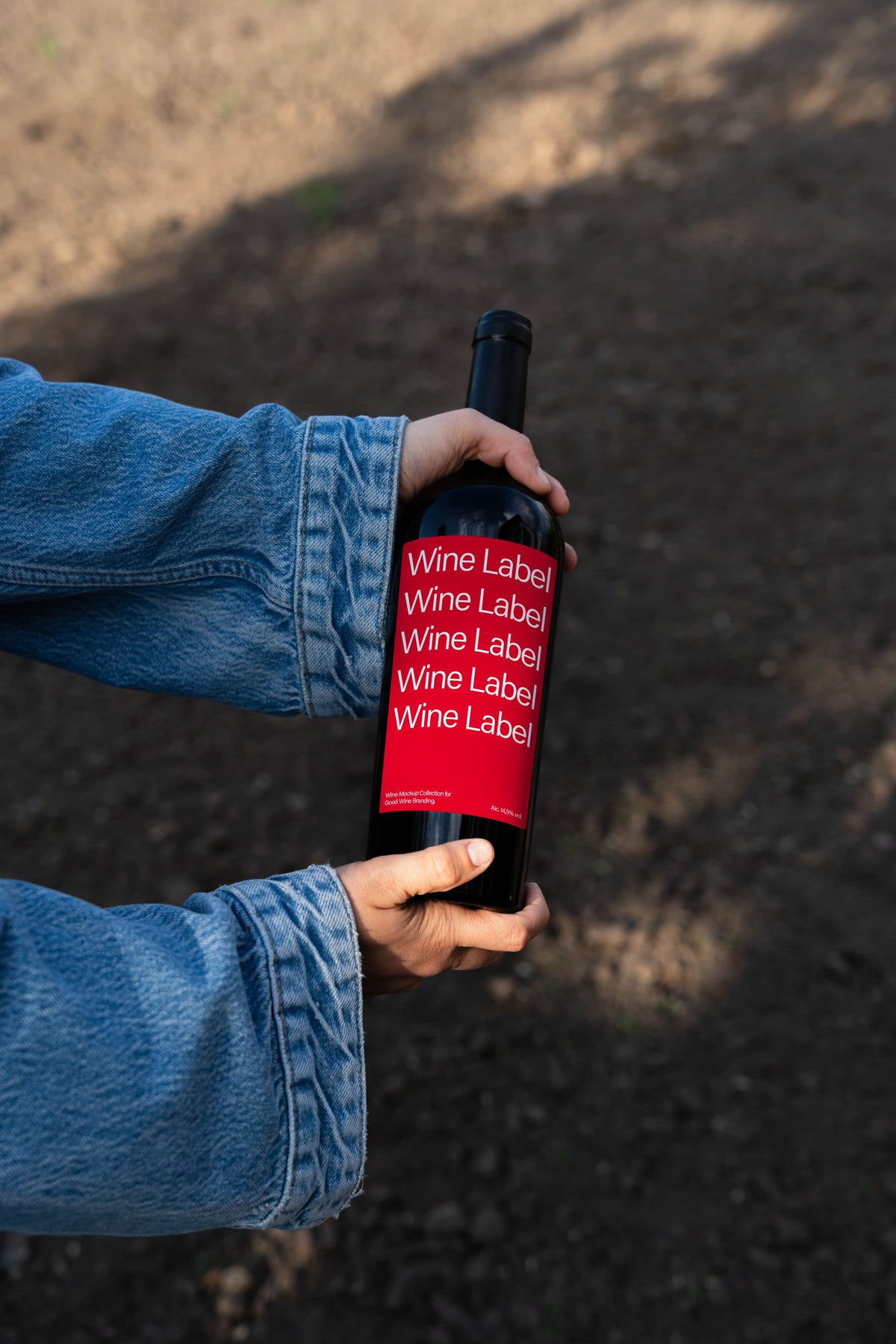 Bottle Mockup WL001 Just Form Mockups