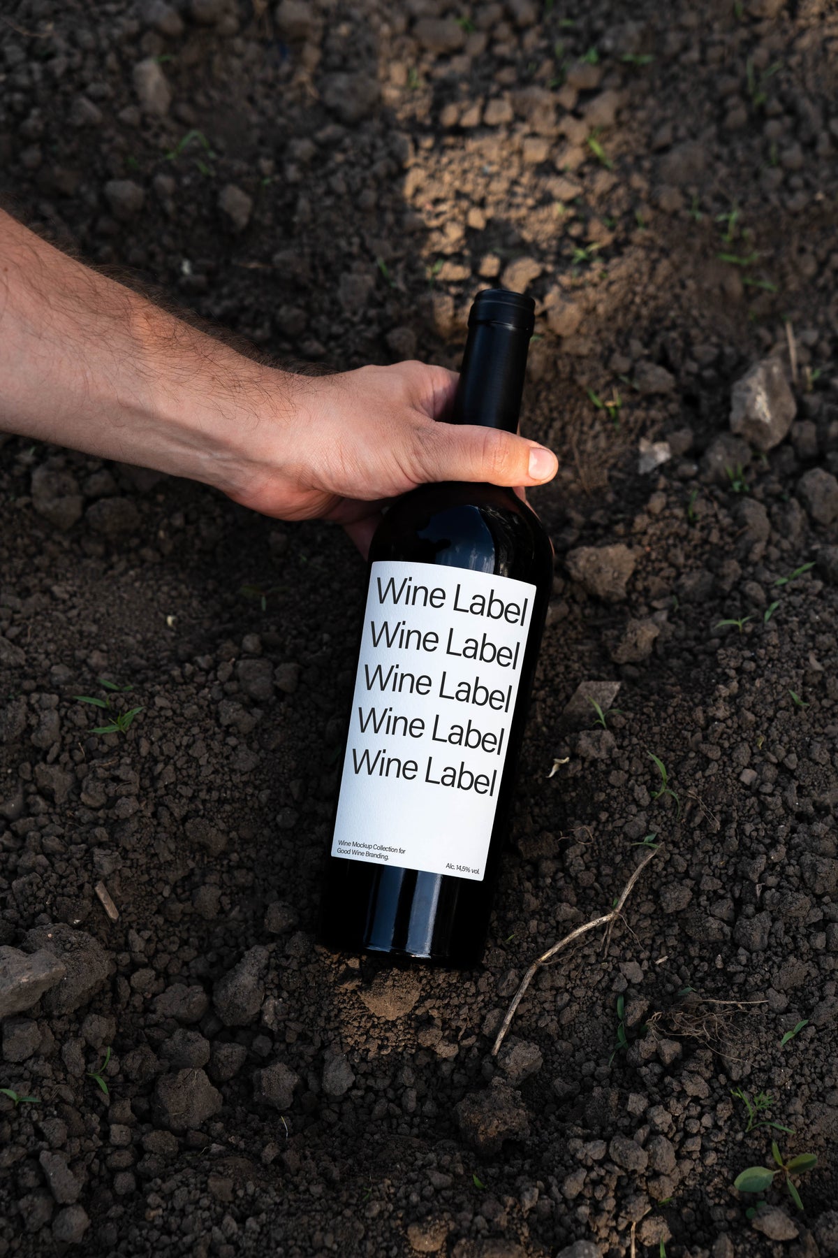Bottle Mockup WL007 Just Form Mockups