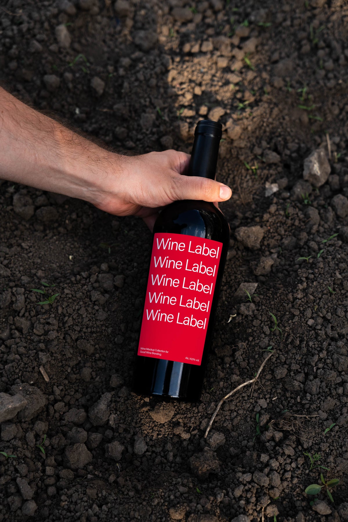 Bottle Mockup WL007 Just Form Mockups