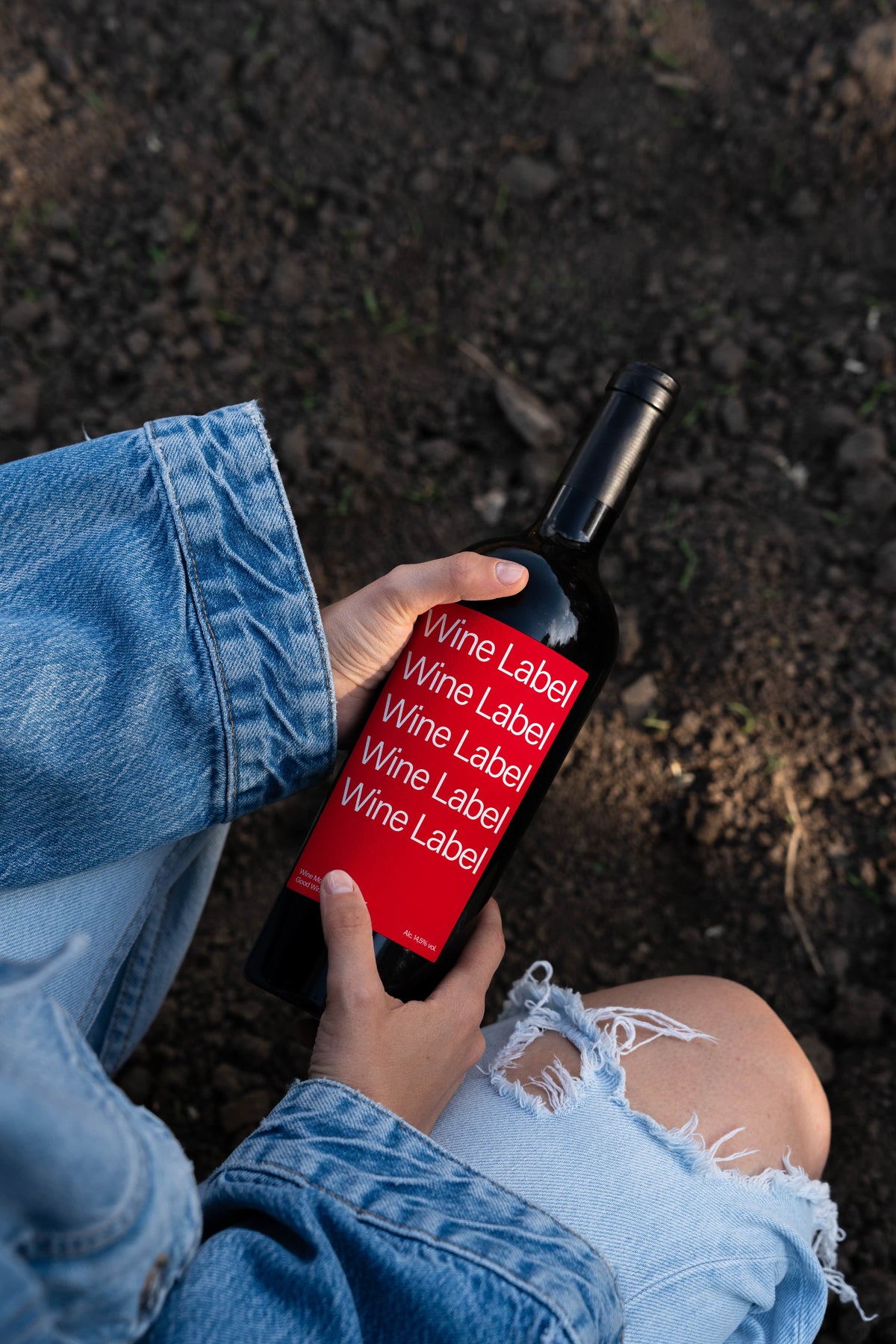 Bottle Mockup WL009 Just Form Mockups