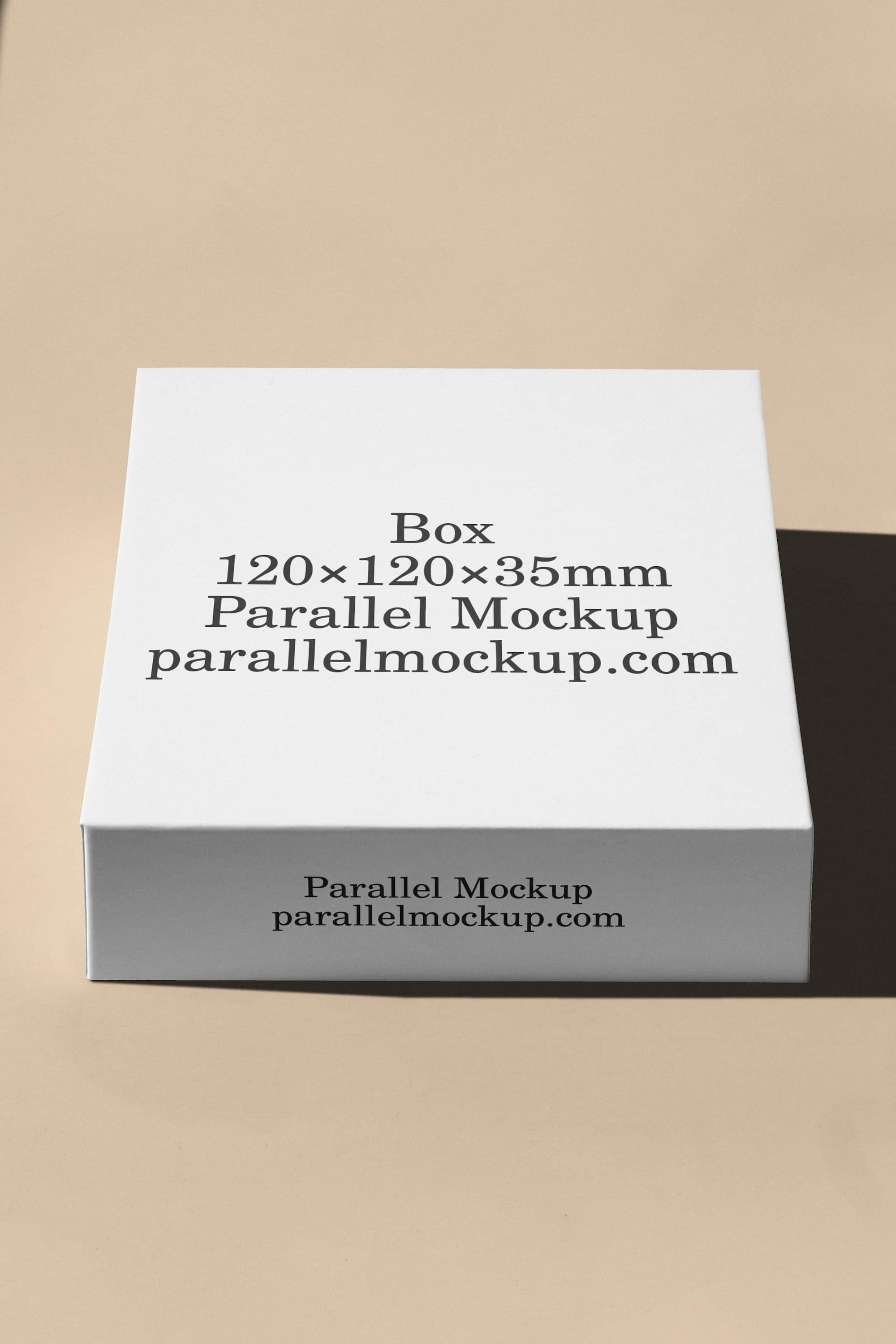 Box Mockup OF-A-14 Parallel Mockup