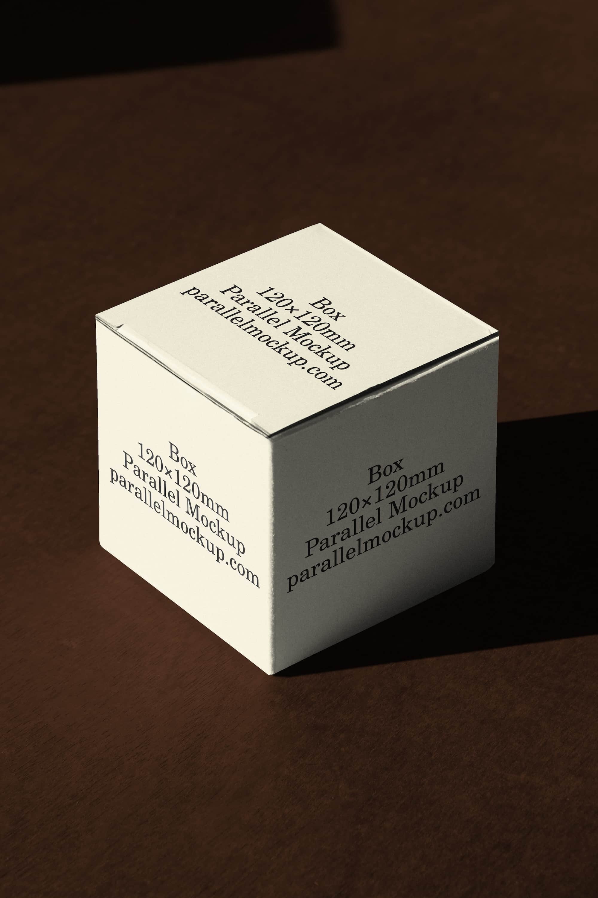 Box Mockup OF-A-16 Parallel Mockup