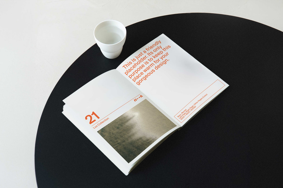 Corporate Brochure Mockup • LUX 021 New—Renew