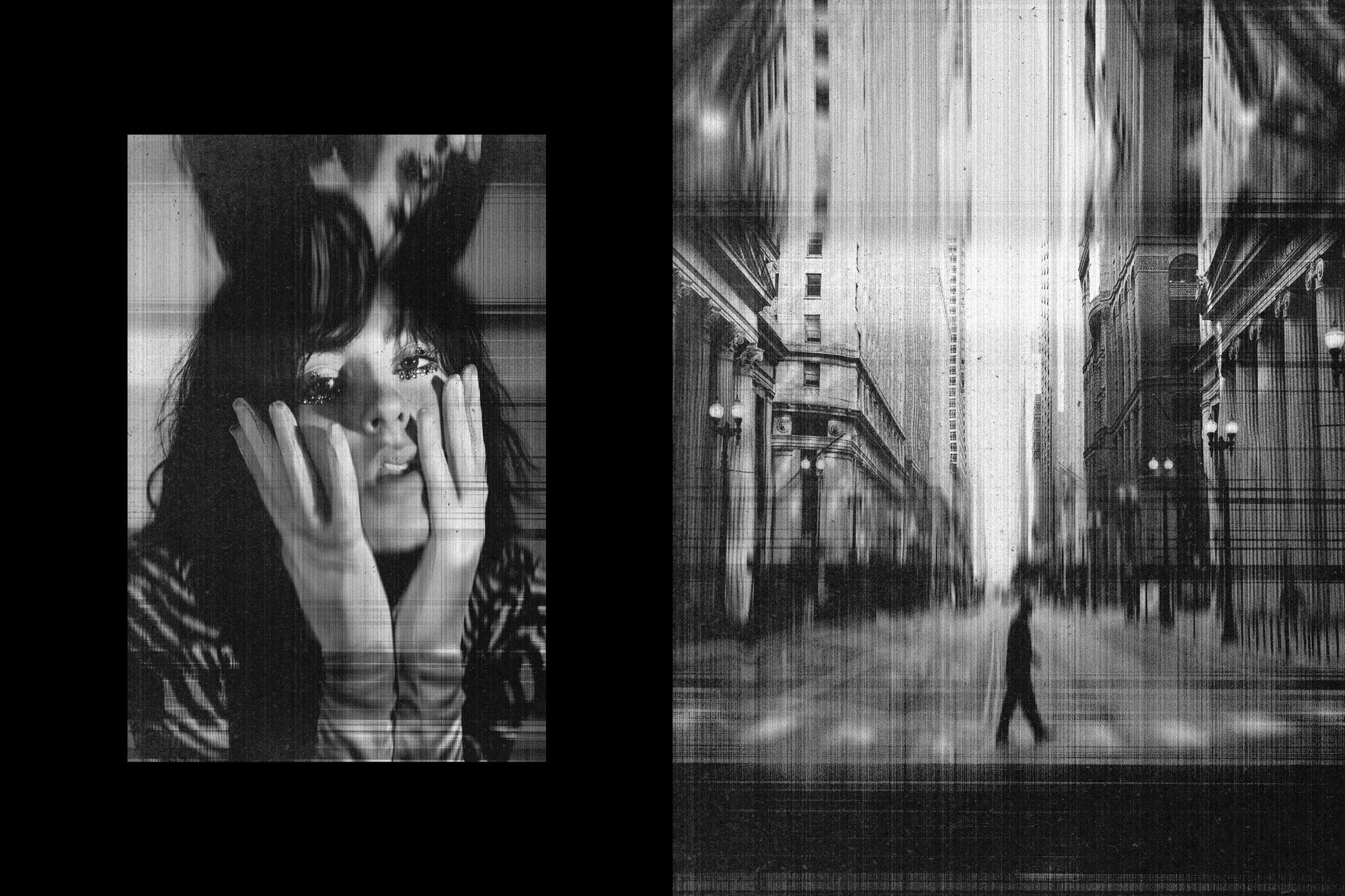 Broken Copier Photo Effects