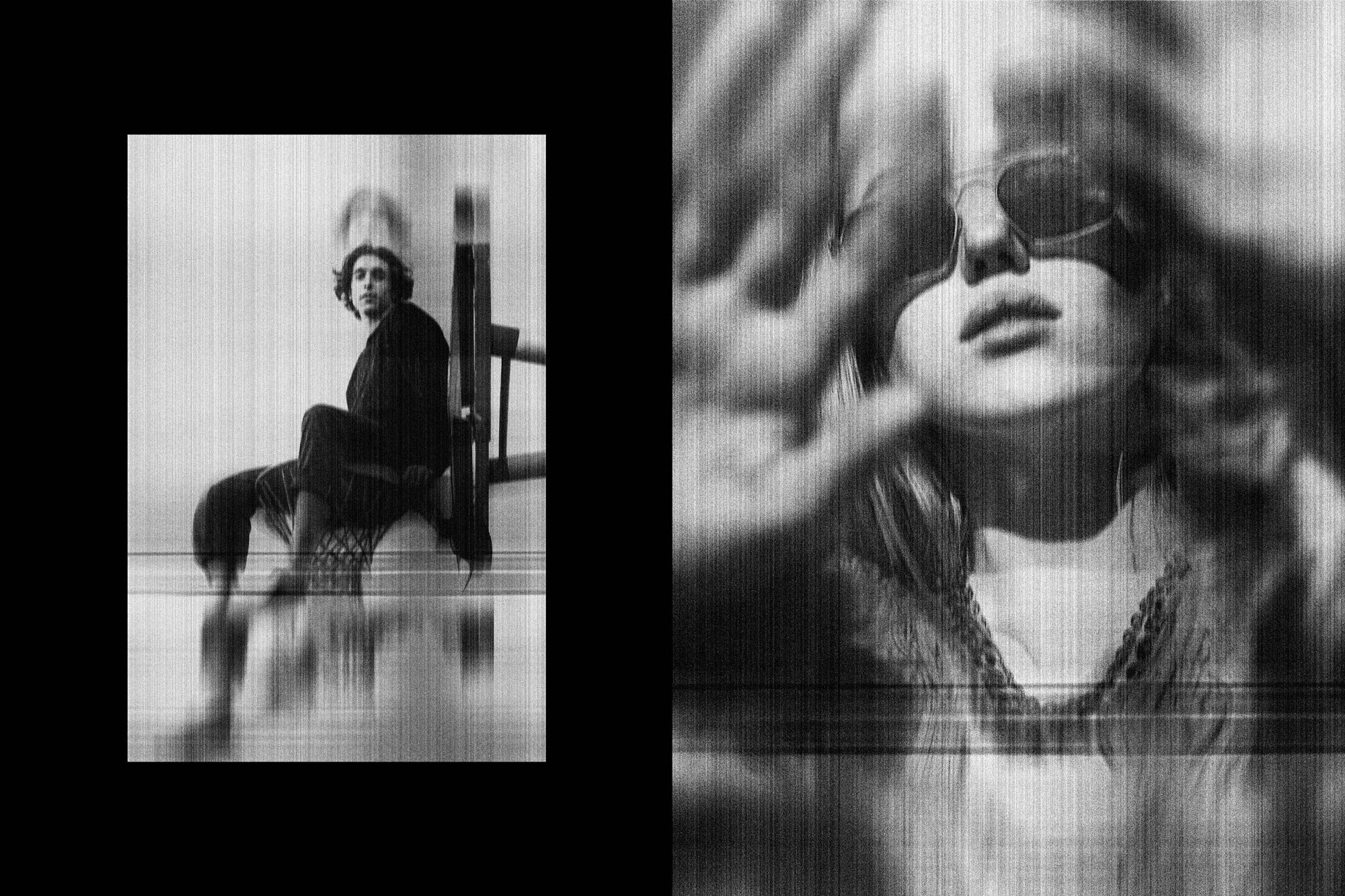 Broken Copier Photo Effects
