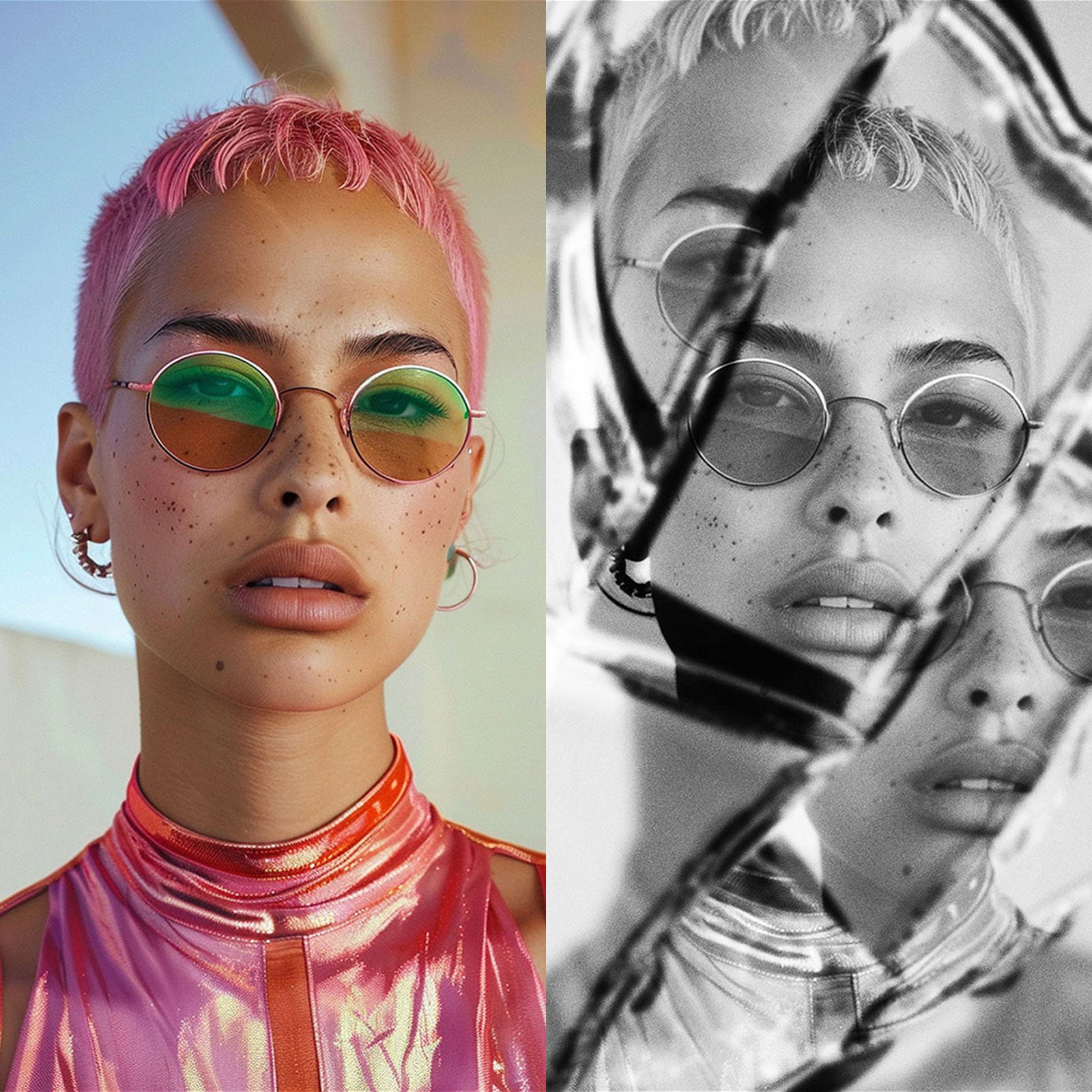 Broken Mirror Photo Effects Pixelbuddha