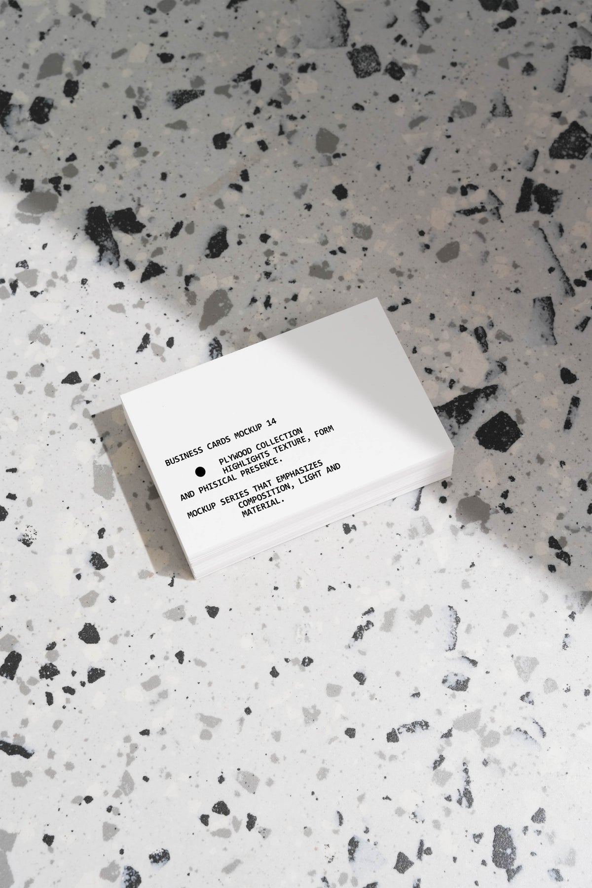 Business Card Mockup PW001 Just Form Mockups
