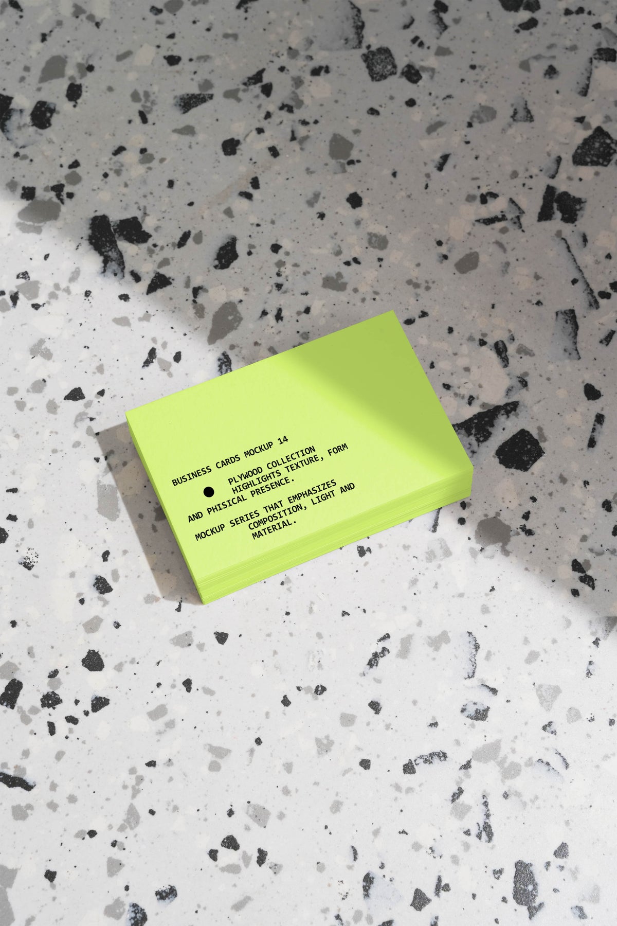 Business Card Mockup PW001 Just Form Mockups