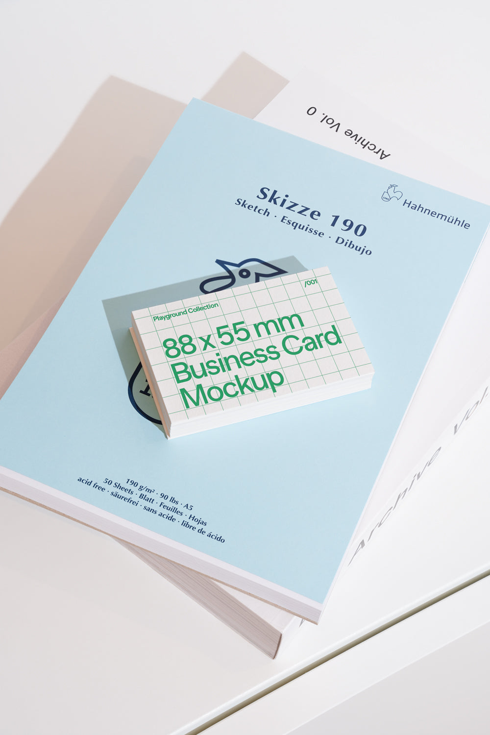 Business Card Mockup PC006 Just Form Mockups