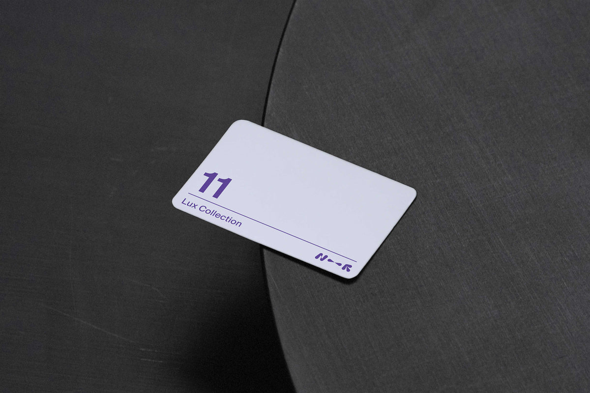 Calm Dark Business Card Mockup • LUX 011 New—Renew