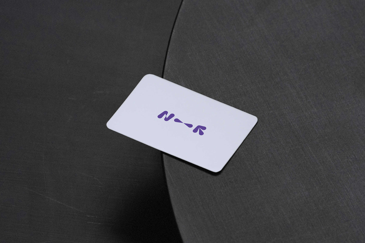 Calm Dark Business Card Mockup • LUX 011 New—Renew