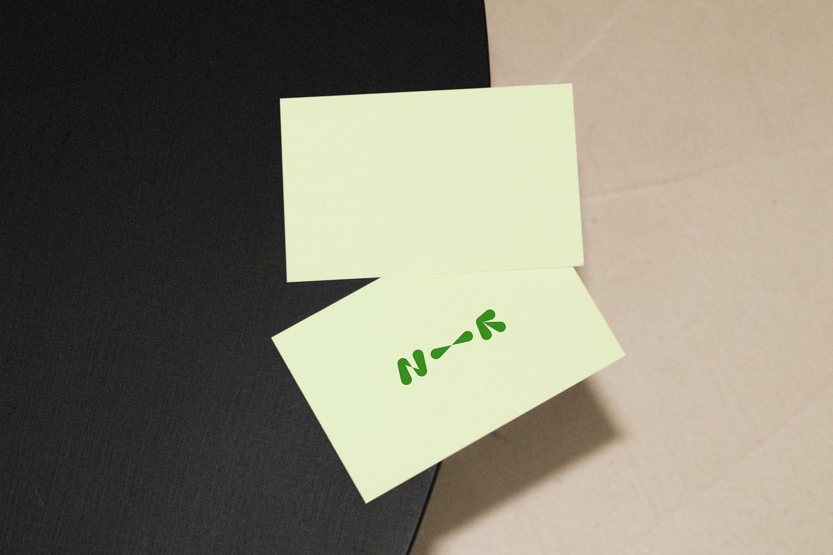 Vintage Office Business Card Mockup • LUX 029 New—Renew