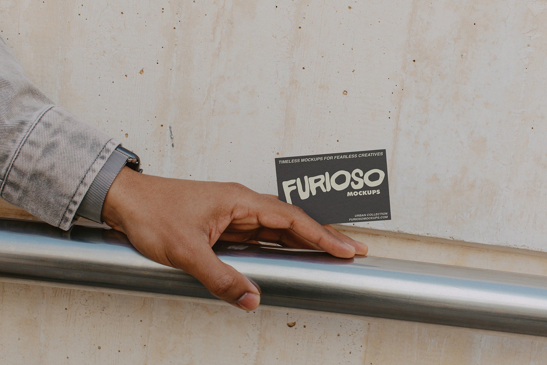 Business Card 01FM Furioso Mockups
