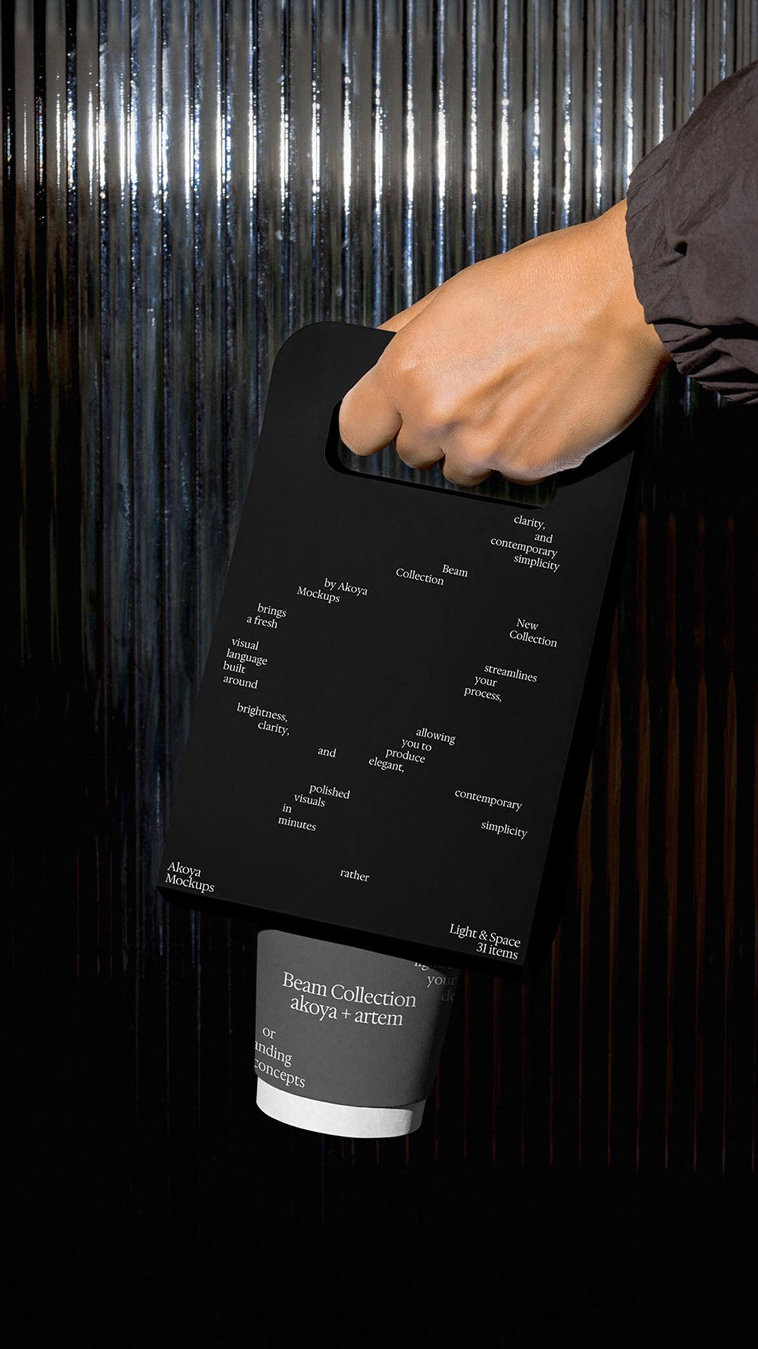 Coffee Holder Mockup 06 Akoya Mockups