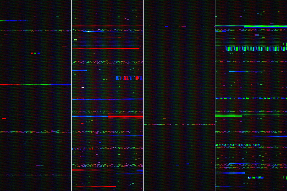 CRT Glitch Textures Collection Pixelbuddha