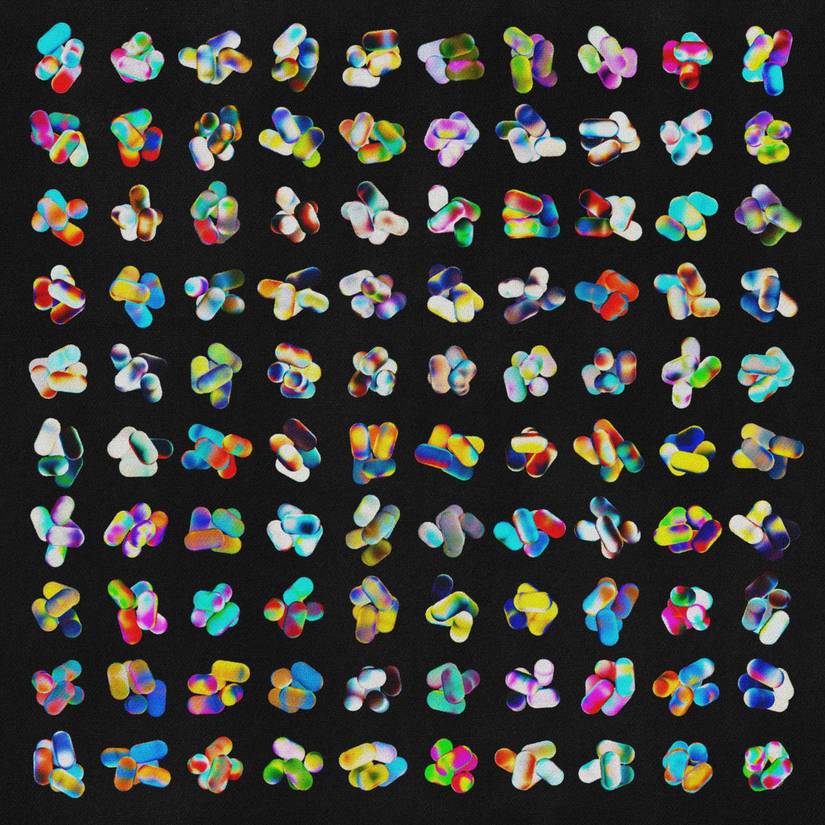 Capsules Asset Pack (Vol.1) Abstract Metallic PNGs Jason Santos