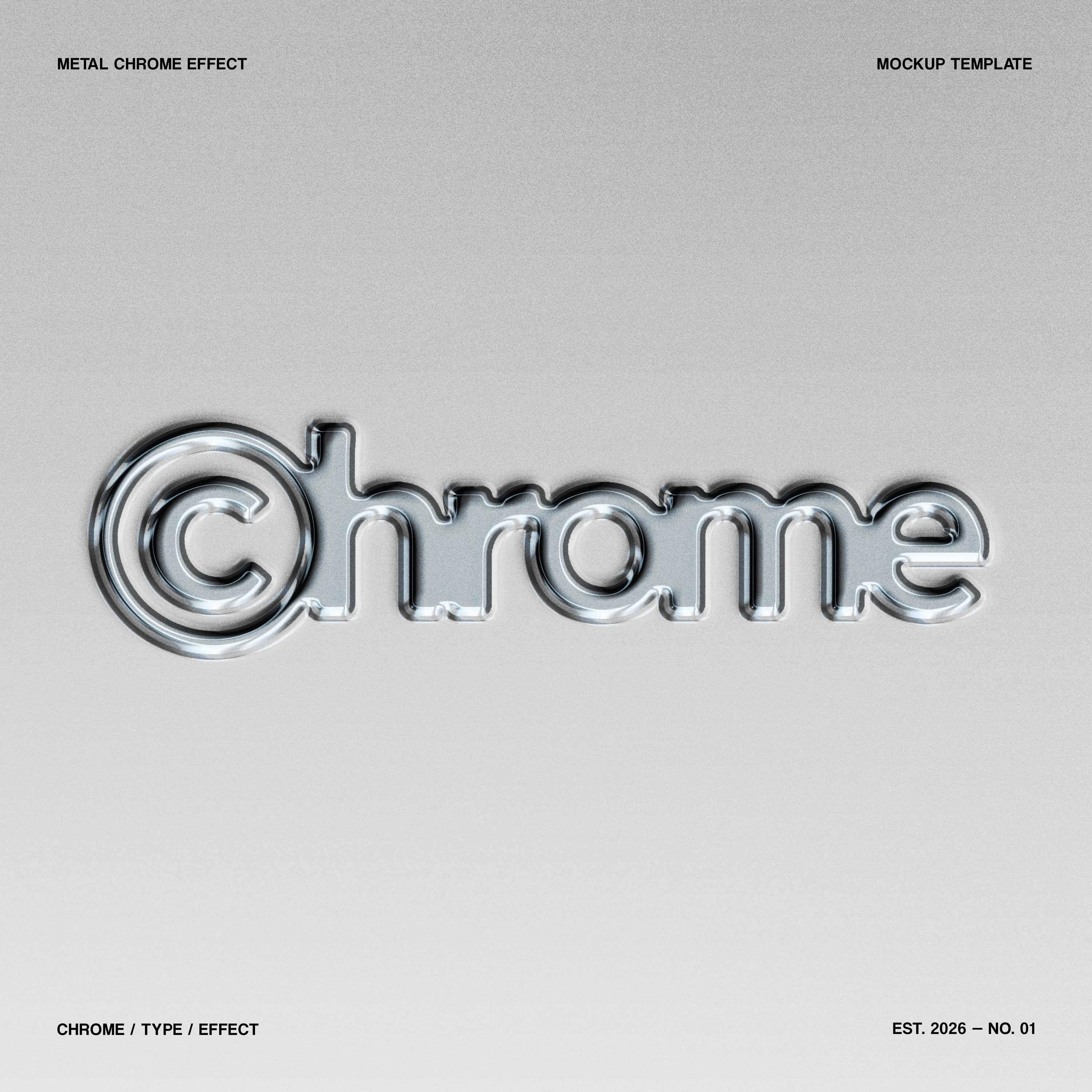 Chrome & Liquid Metal Text Effect Pixelbuddha