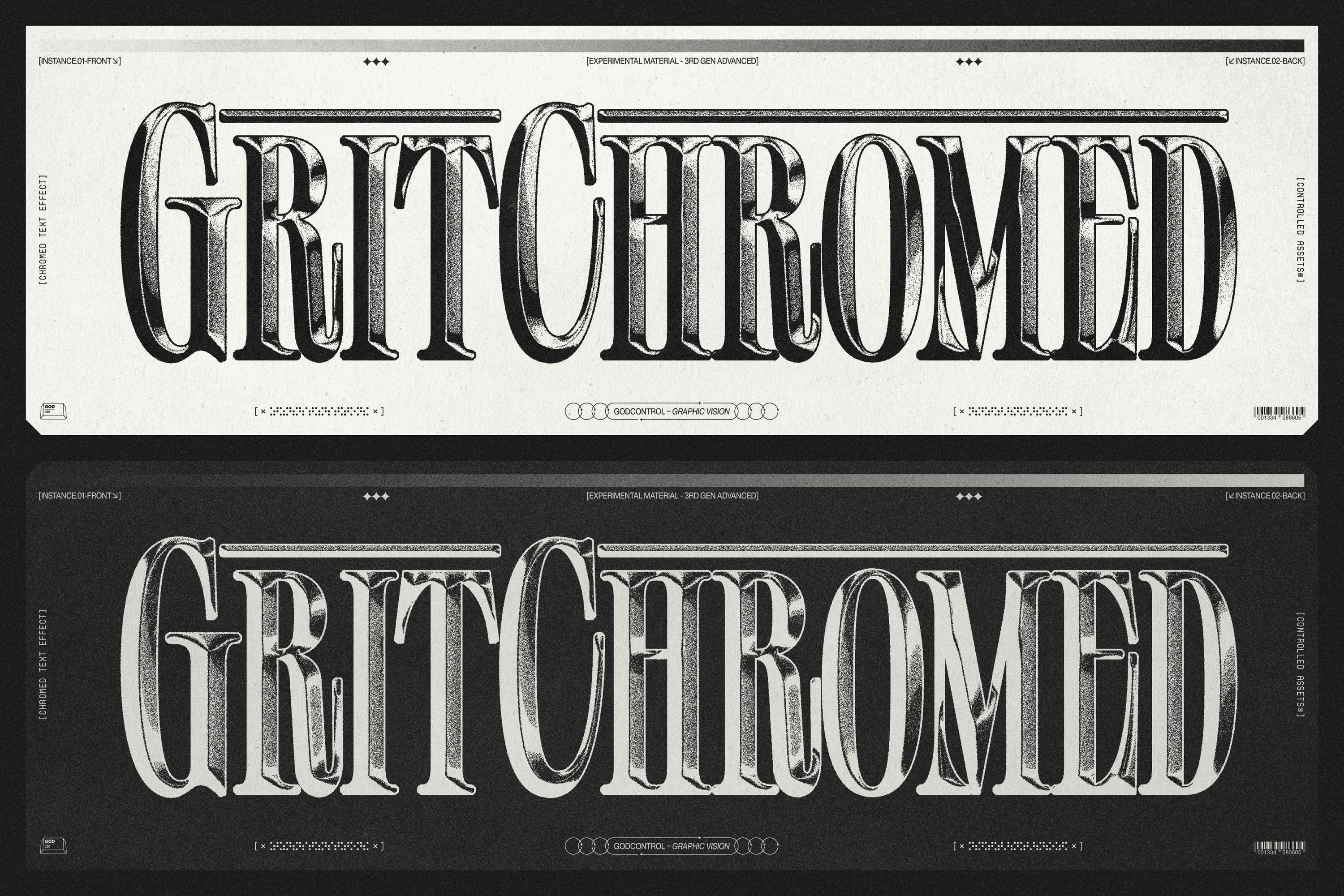 Chromy Text Effect Pixelbuddha