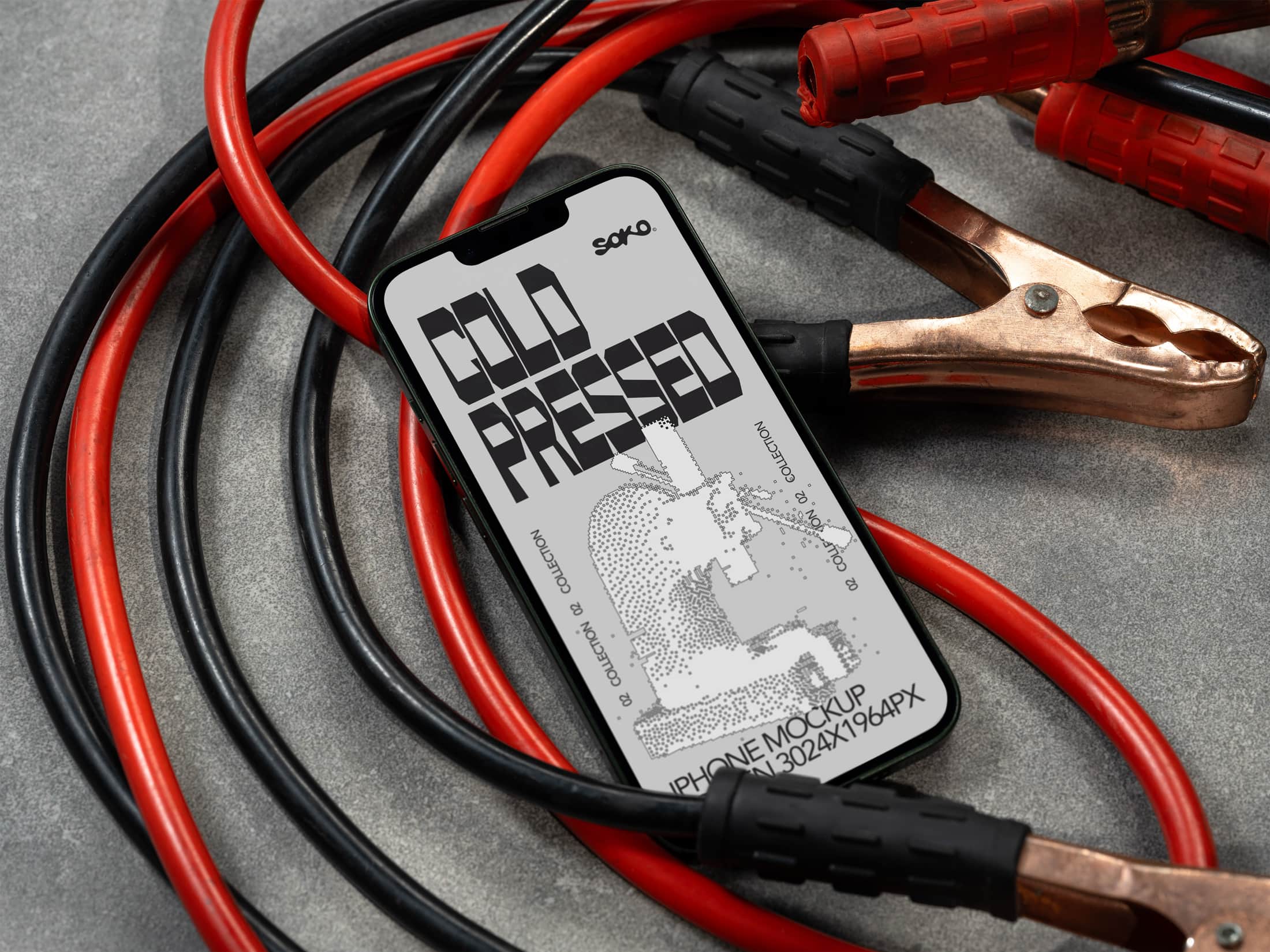 Cold Pressed 18 iPhone Mockup SOKO