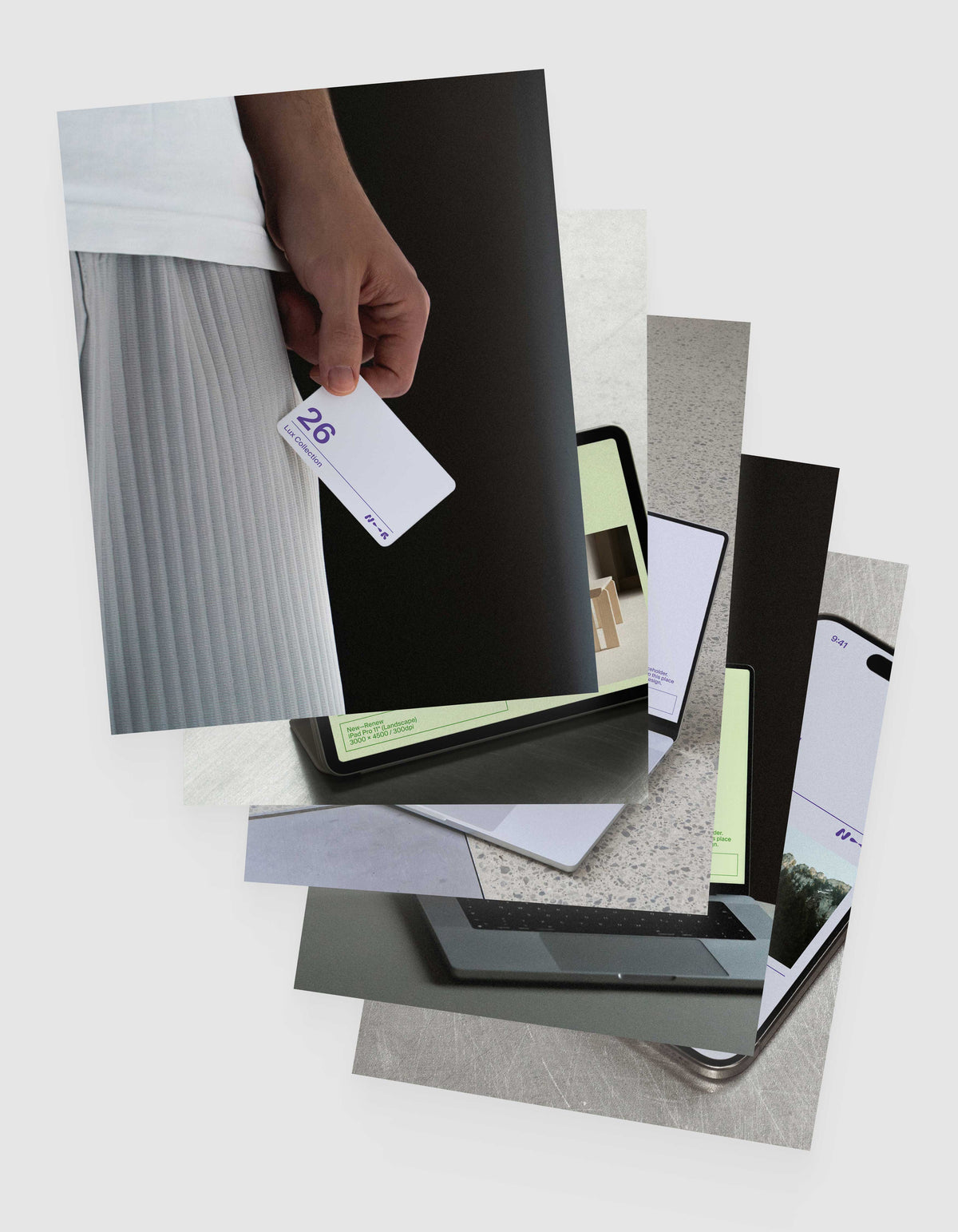 Cold Industrial Mockup Bundle New—Renew