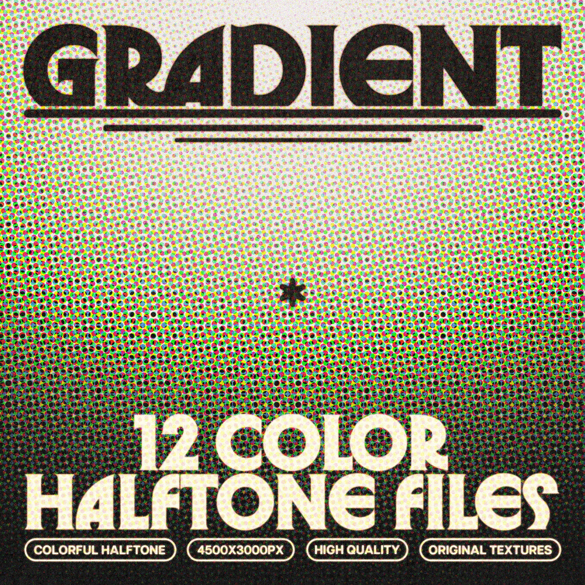 Color Halftone Gradient Textures Pixelbuddha