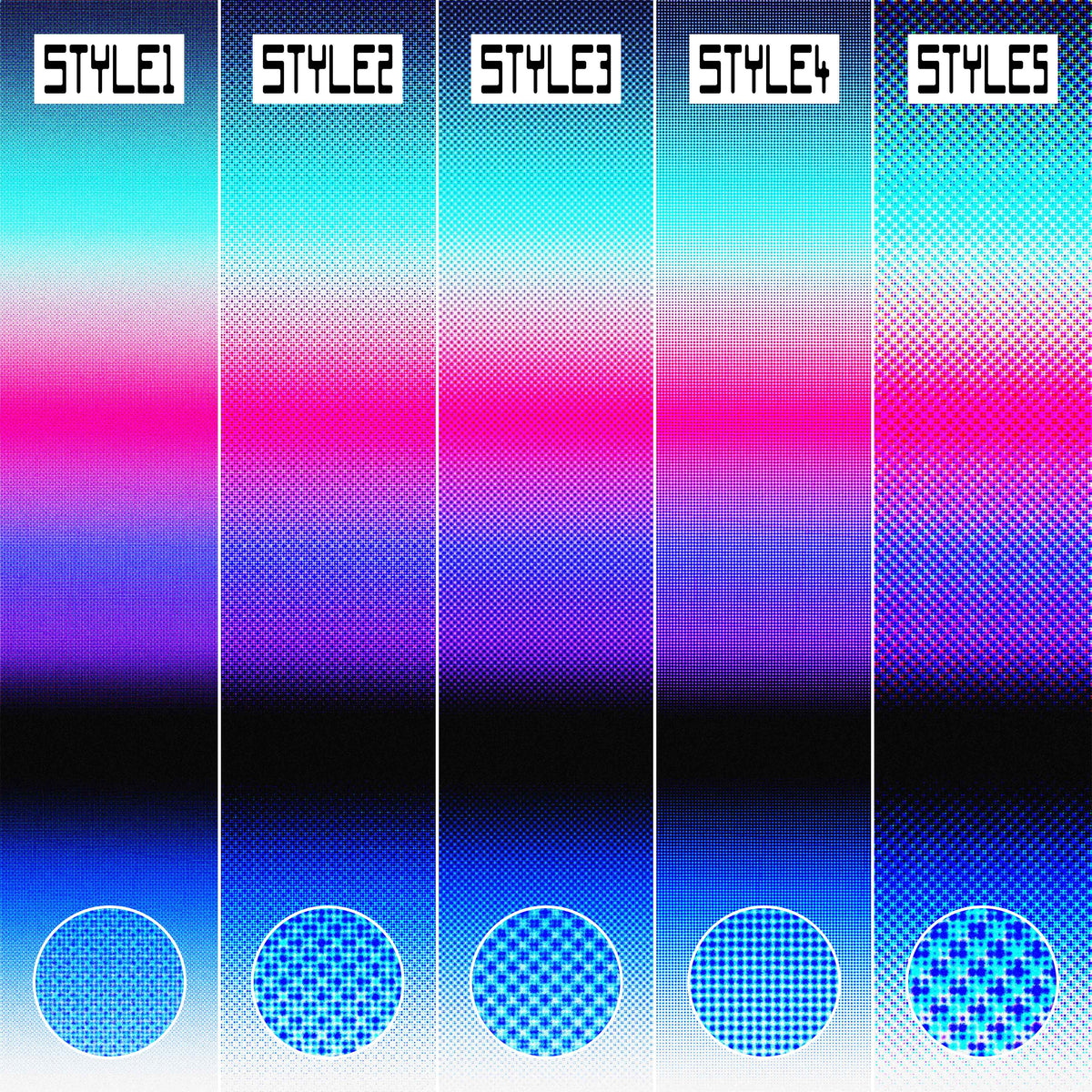 Colour Dotted Halftone Effect Jason Santos