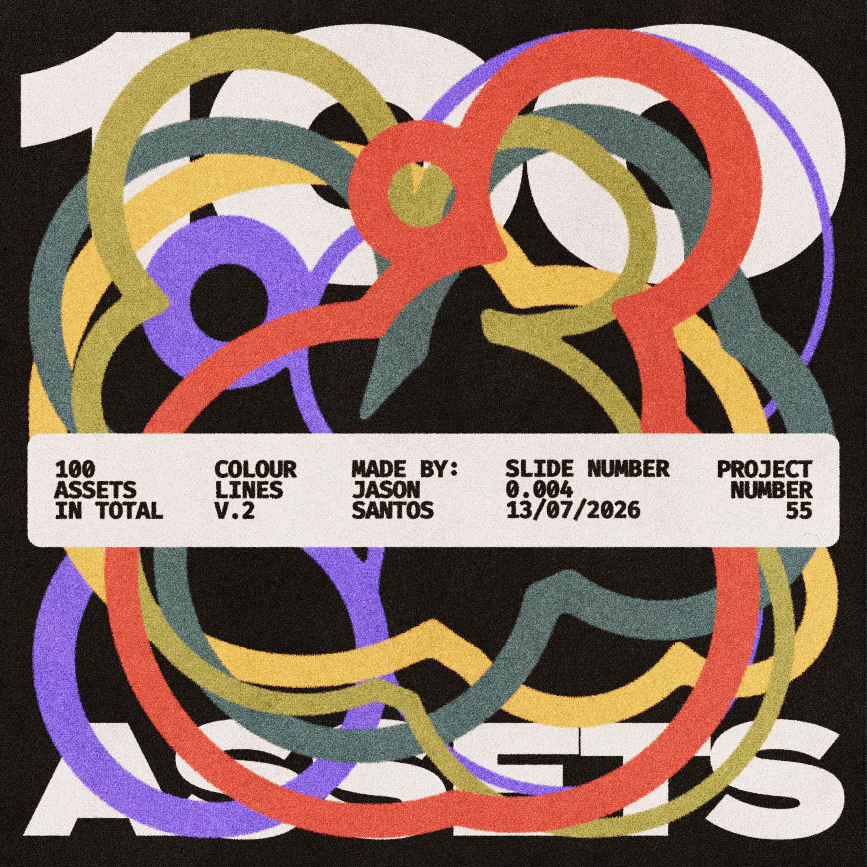 Lines Asset Pack (Vol.2) Organic Line Graphics Jason Santos