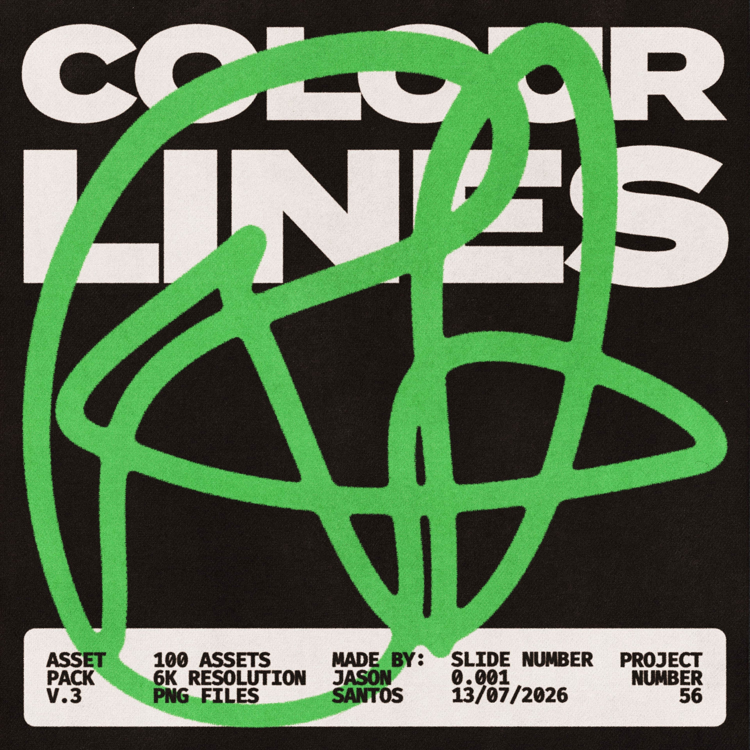 Lines Asset Pack (Vol.3) Scribble Line Graphics Jason Santos