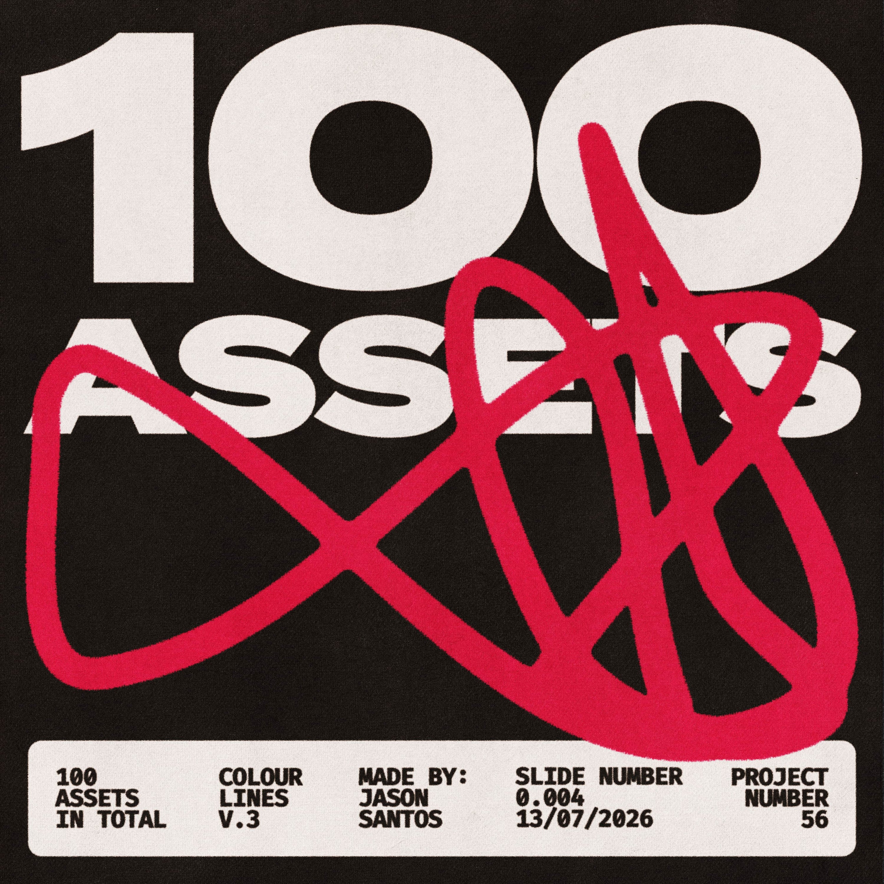 Lines Asset Pack (Vol.3) Scribble Line Graphics Jason Santos