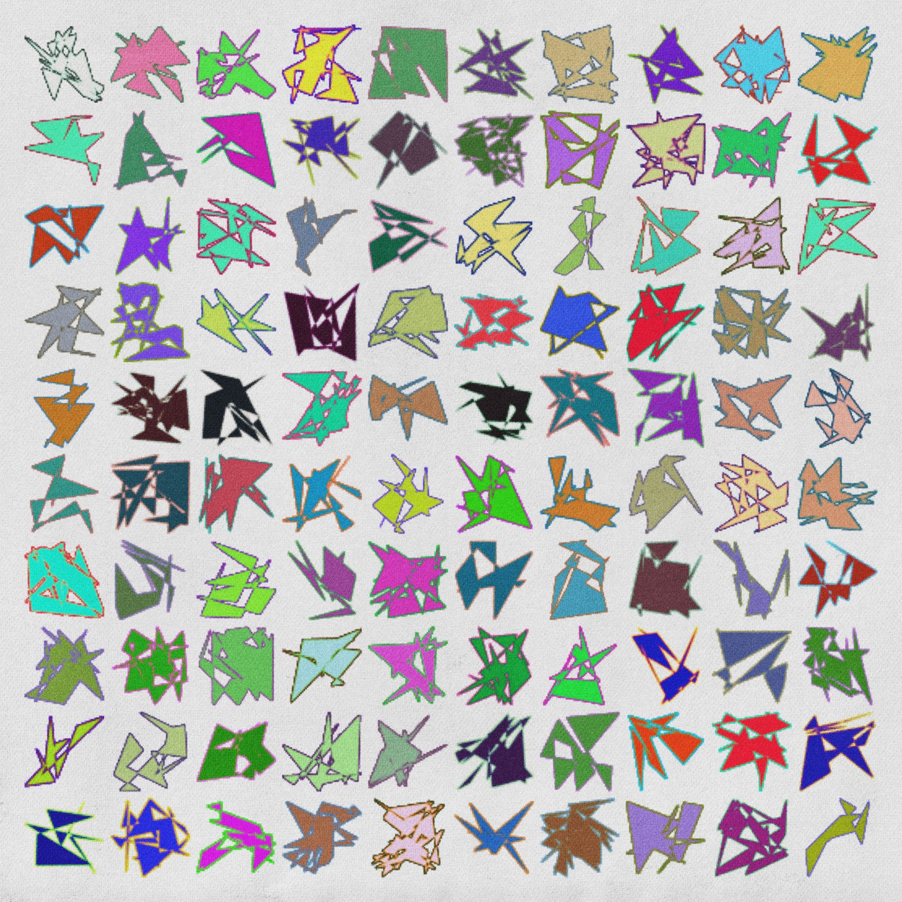 Colour Pixels (Vol.1) Abstract Pixel Assets Jason Santos