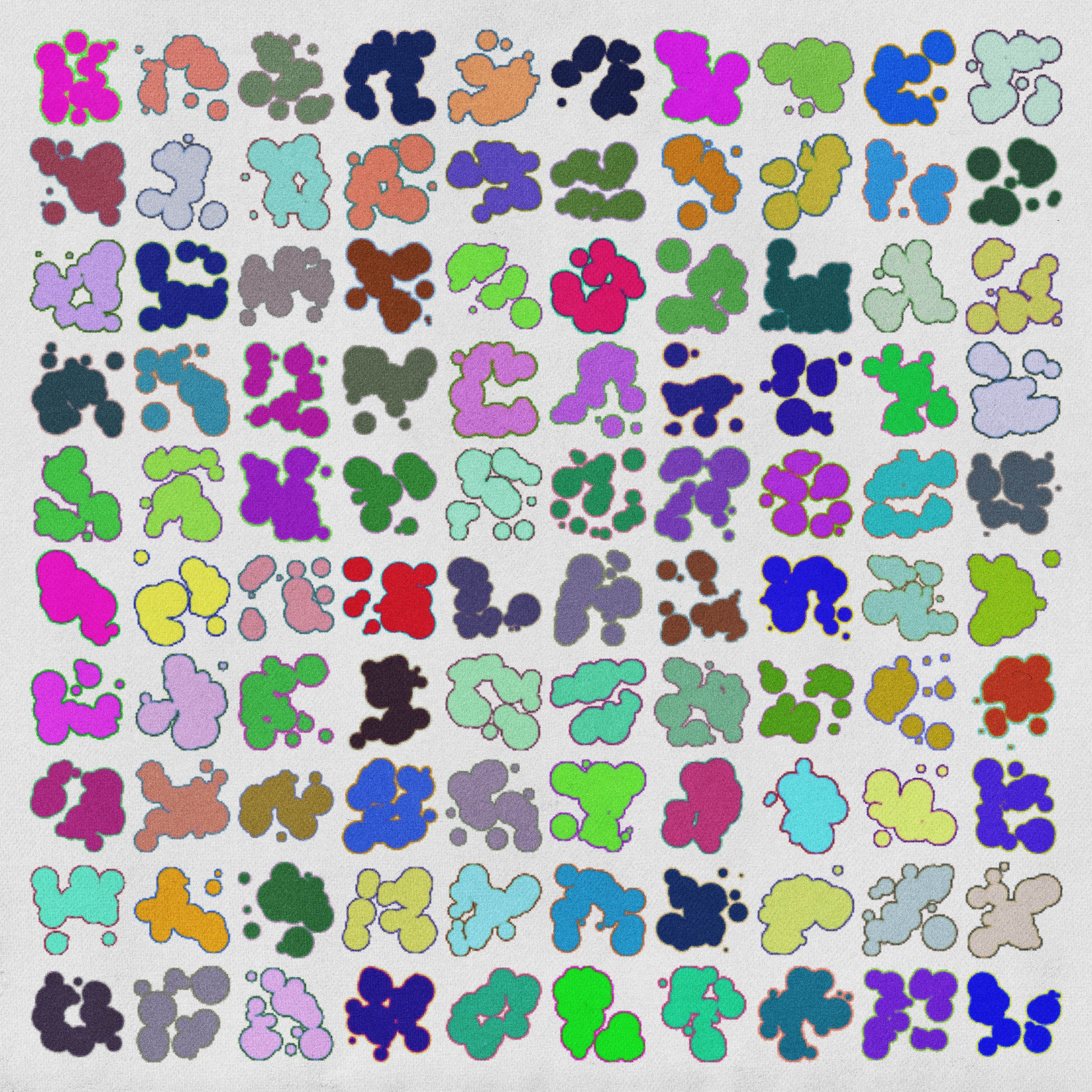 Colour Pixels (Vol.3) Watercolor Graphic Assets Jason Santos