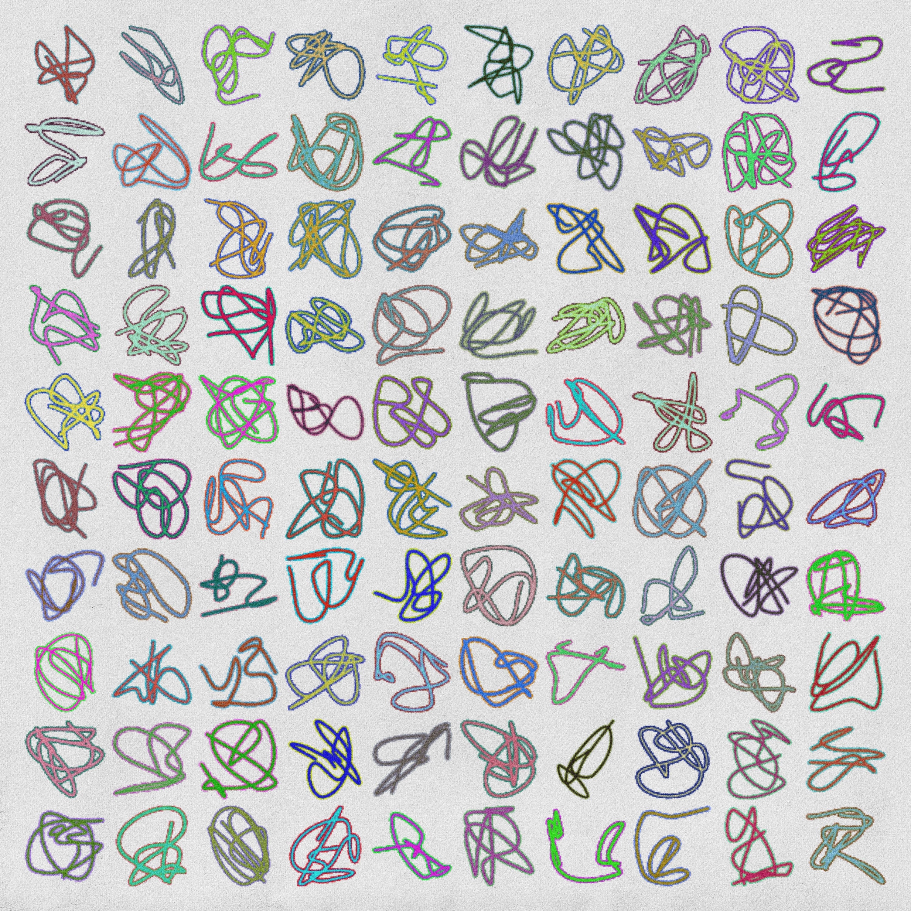 Colour Pixels (Vol.6) Fine Line Graphic Assets Jason Santos