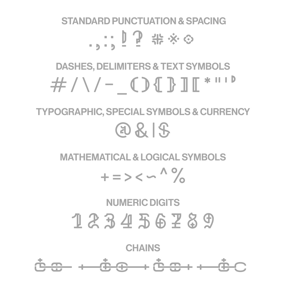 Cathedra Typeface Marialisa Giavitto