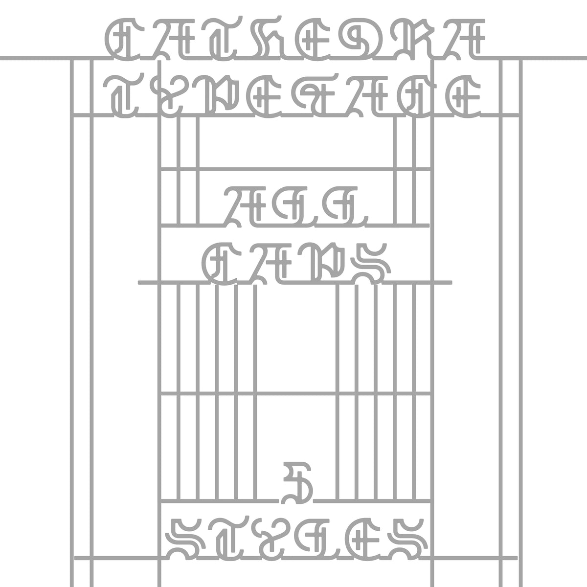 Cathedra Typeface Marialisa Giavitto