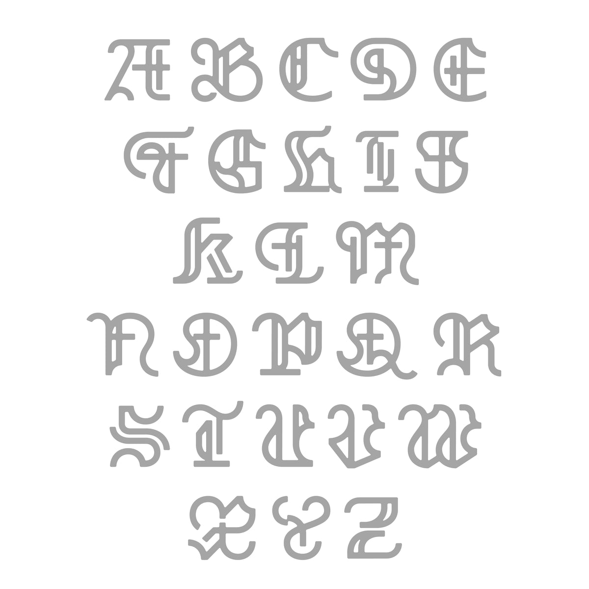 Cathedra Typeface Marialisa Giavitto