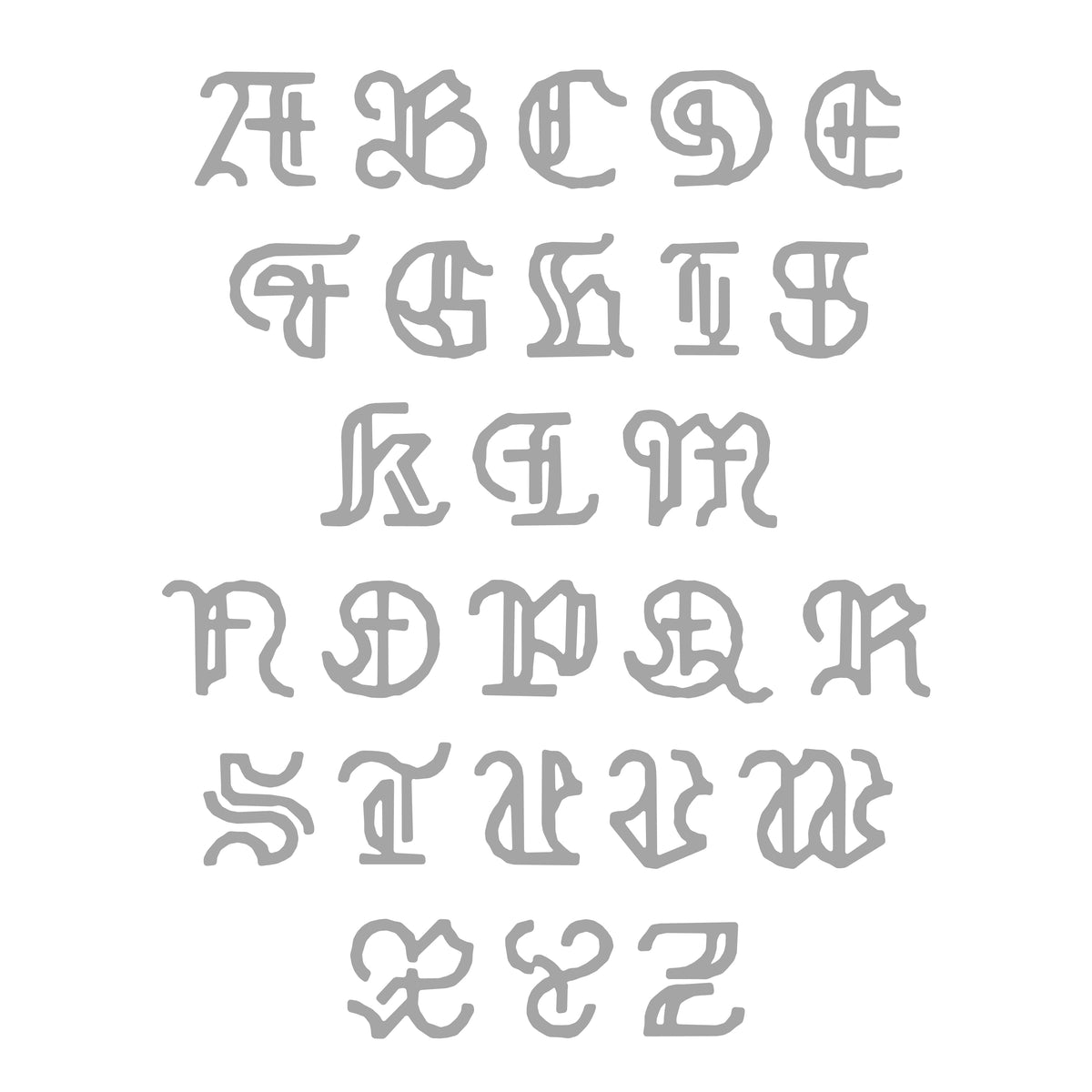 Cathedra Typeface Marialisa Giavitto