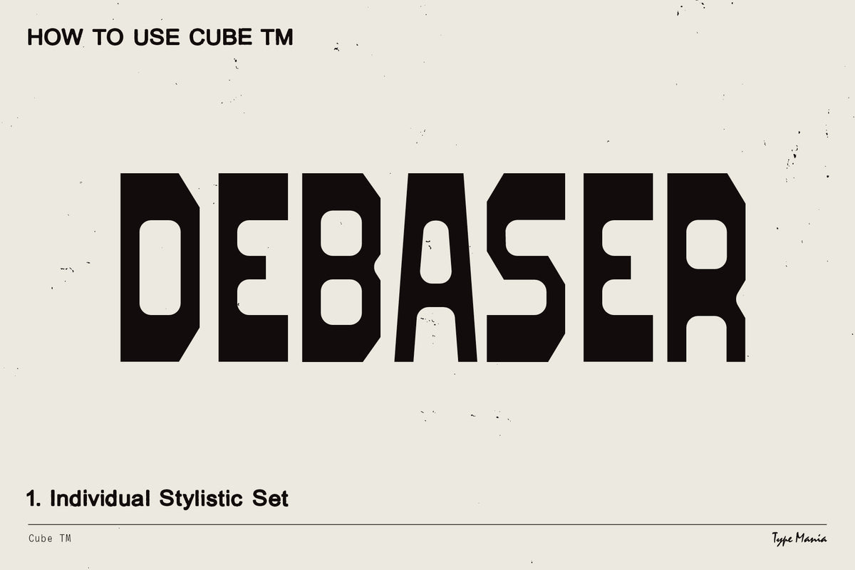Cube TM Type Mania