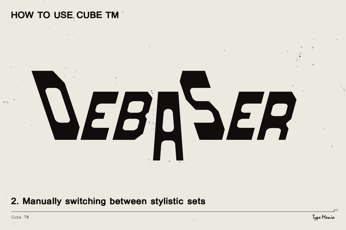 Cube TM Type Mania