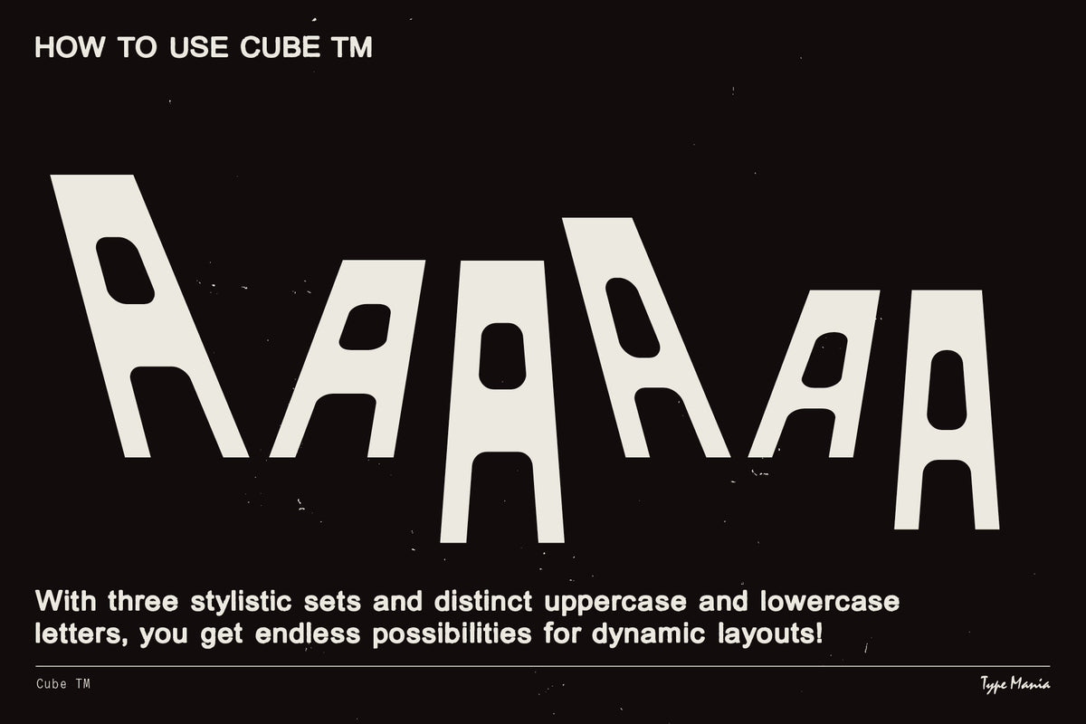 Cube TM Type Mania