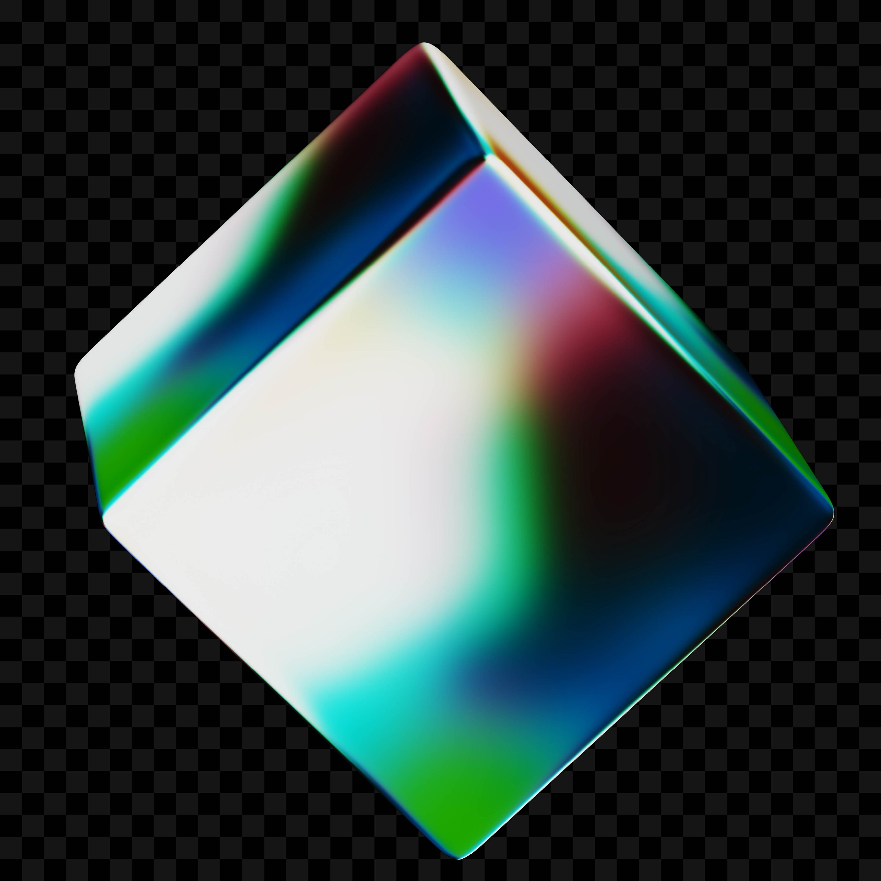 Cubes Pack (Vol.1) Holographic 3D Cube Graphics Jason Santos