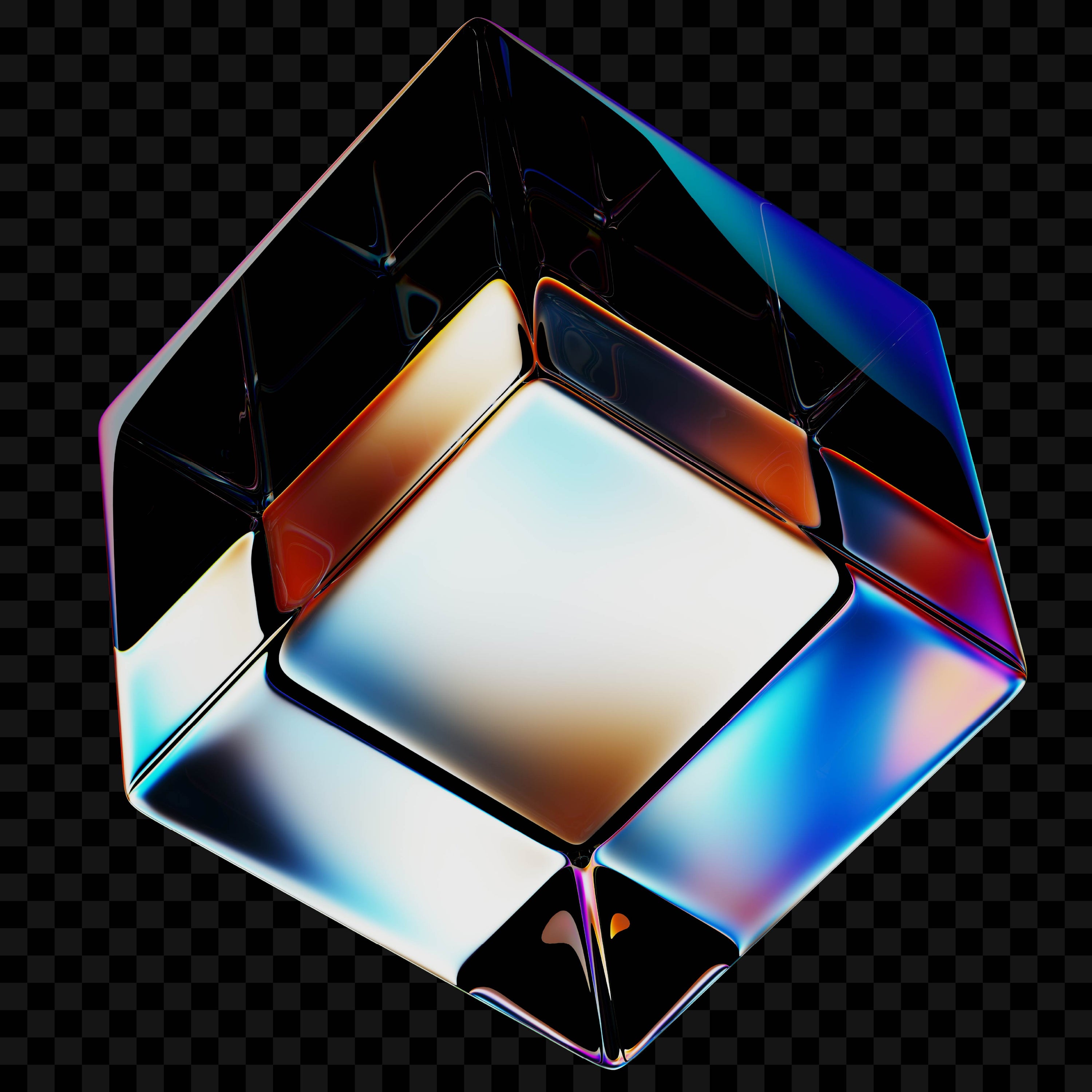 Cubes Pack (Vol.2) Glass 3D Cube Graphics Jason Santos