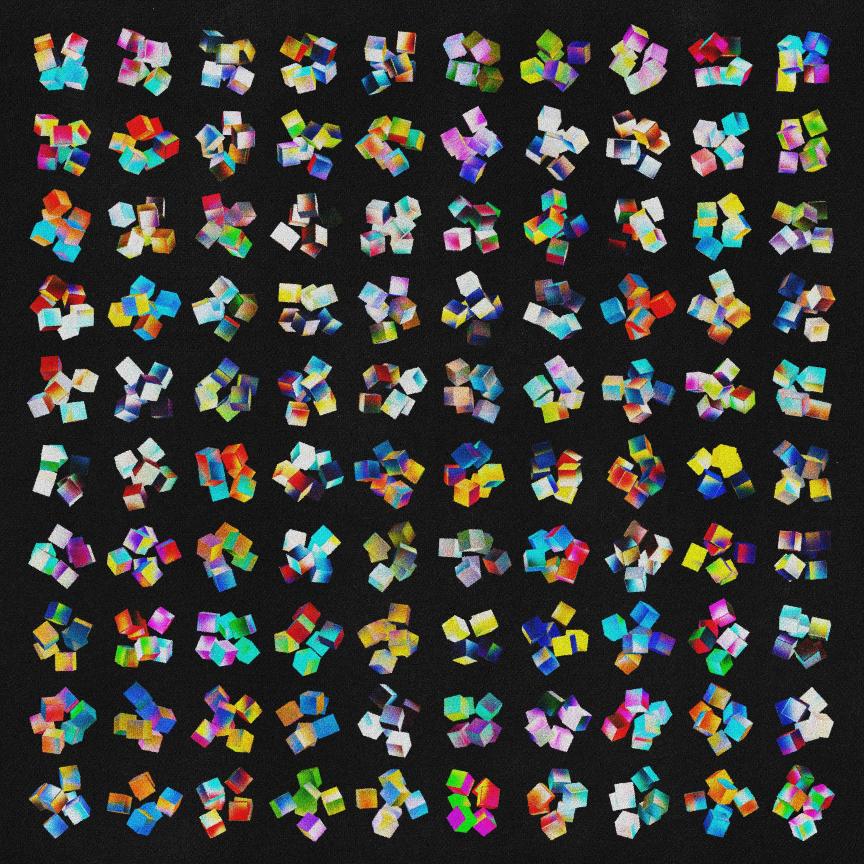 Cubes Pack (Vol.3) Abstract Particle Graphics Jason Santos