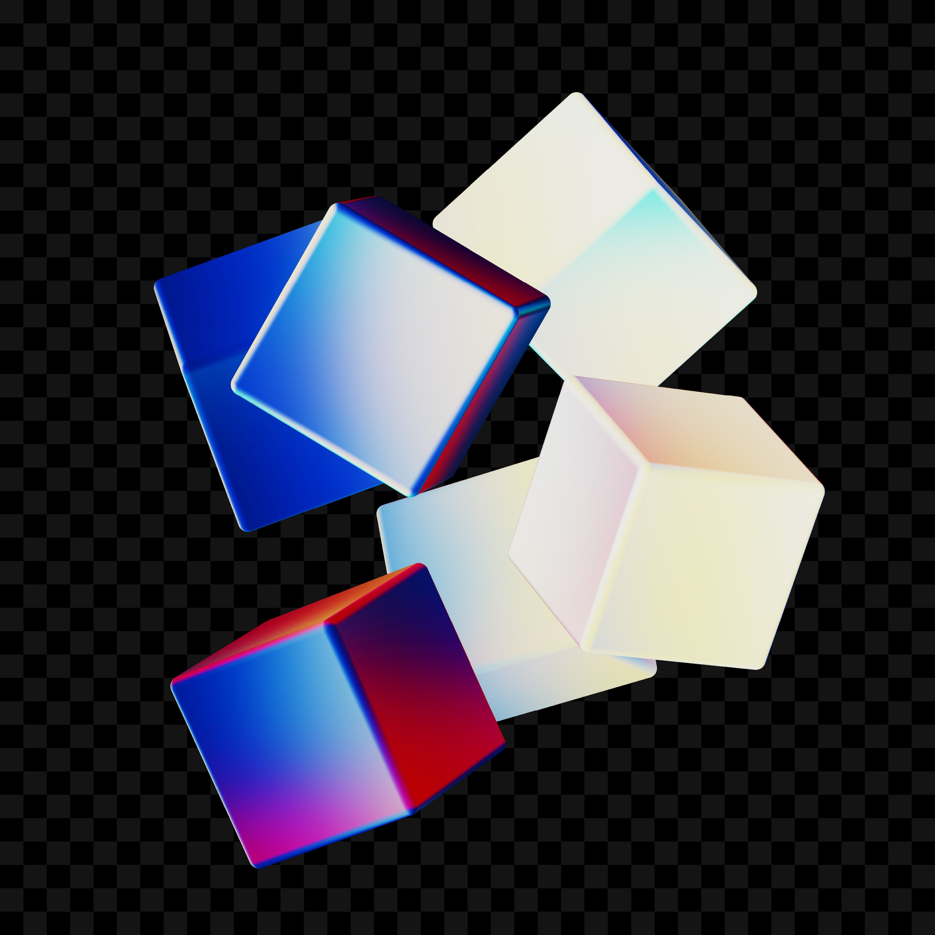 Cubes Pack (Vol.3) Abstract Particle Graphics Jason Santos