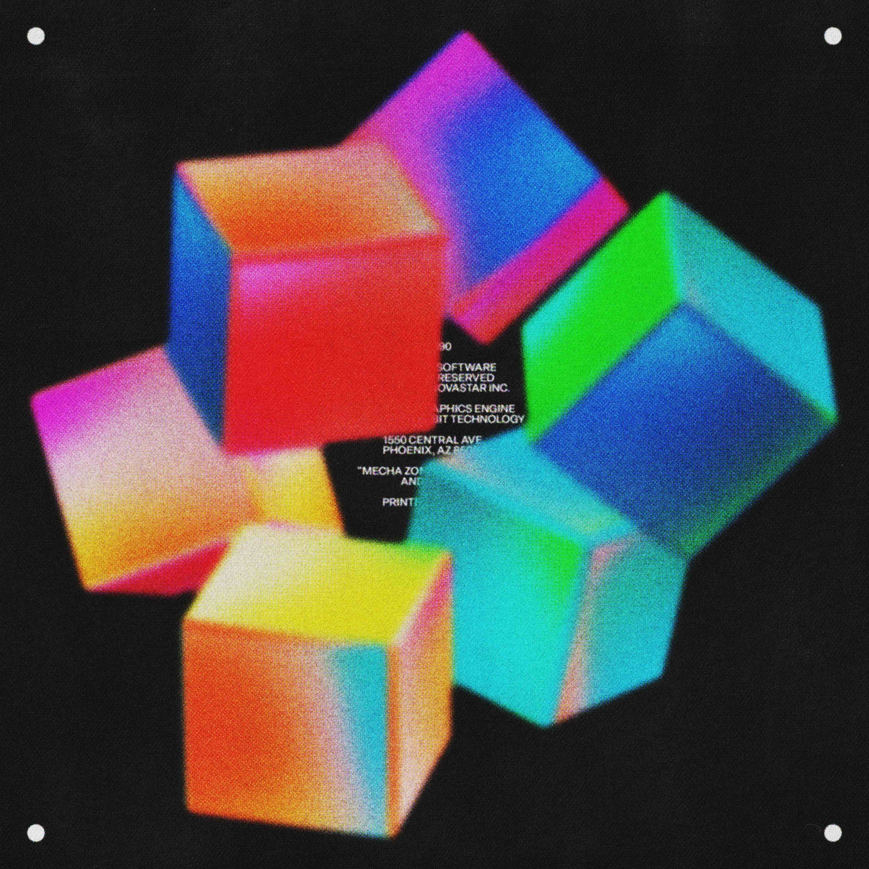 Cubes Pack (Vol.3) Abstract Particle Graphics Jason Santos