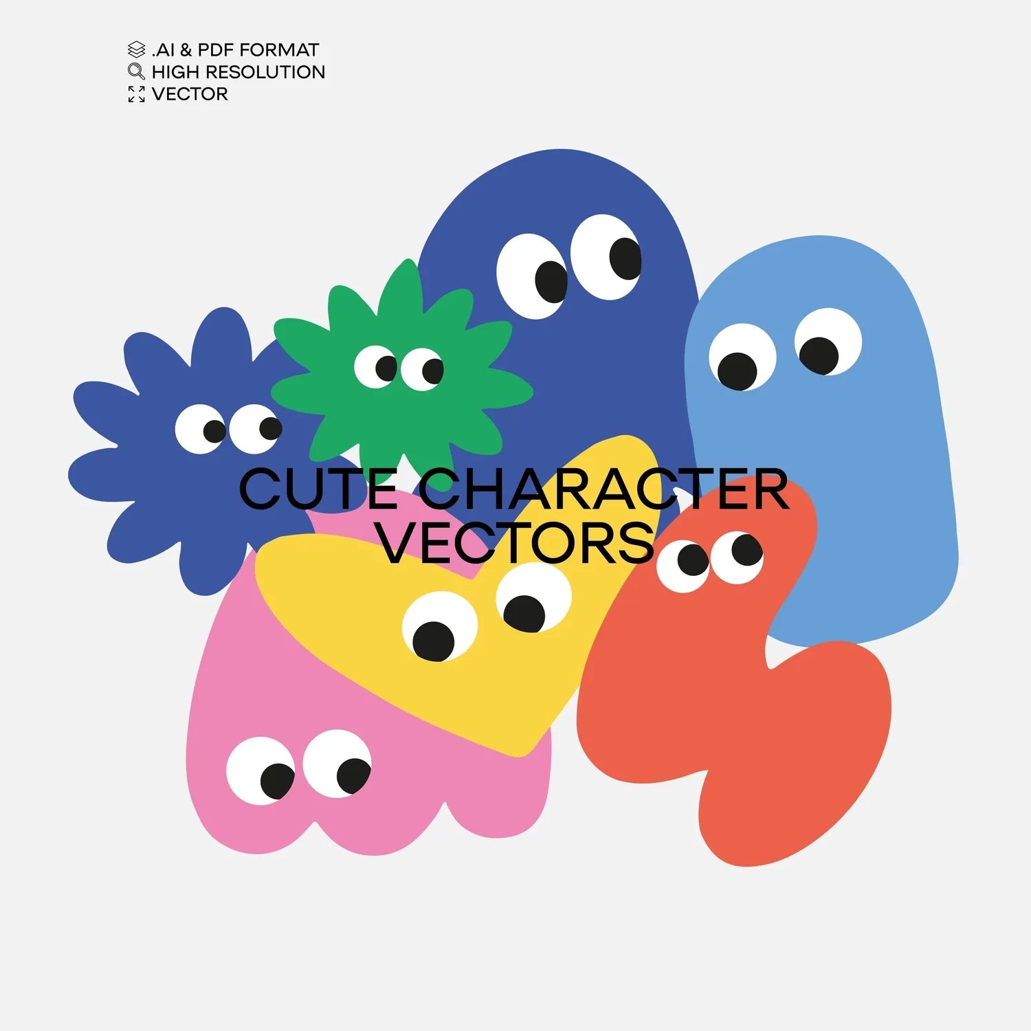 Cute Character Vectors GFX Database