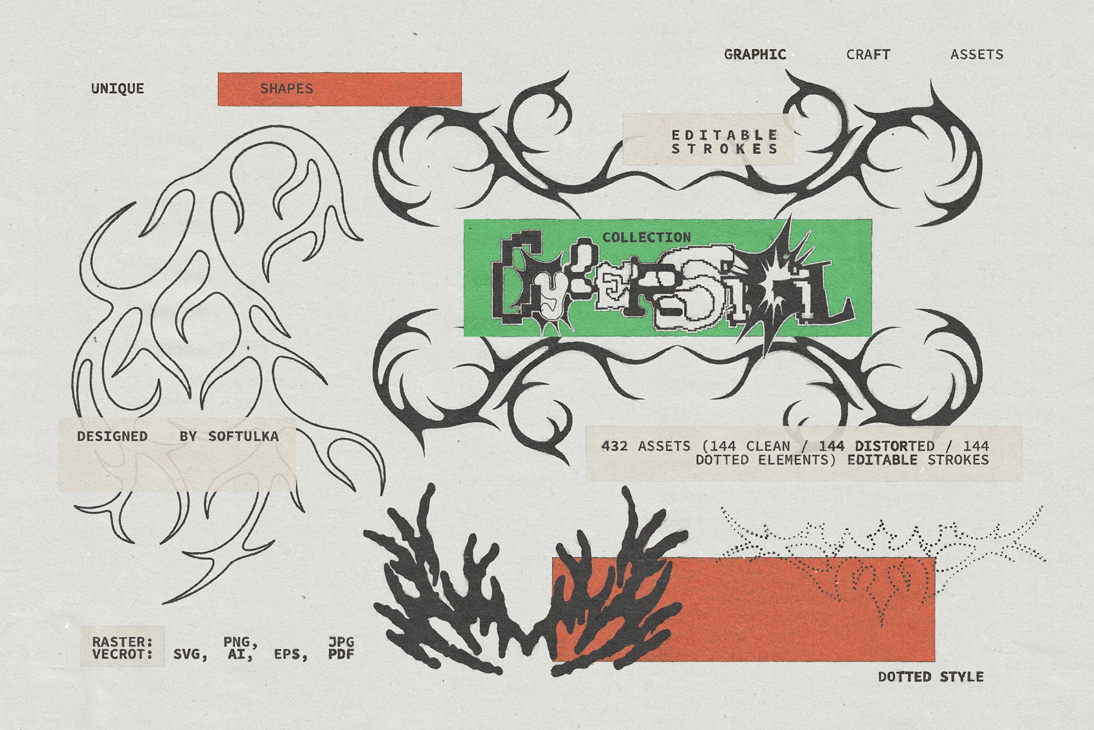Cybersigil Graphic Craft Kit Softulka
