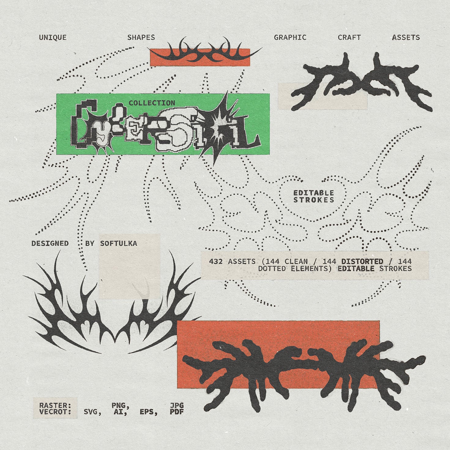 Cybersigil Graphic Craft Kit Softulka