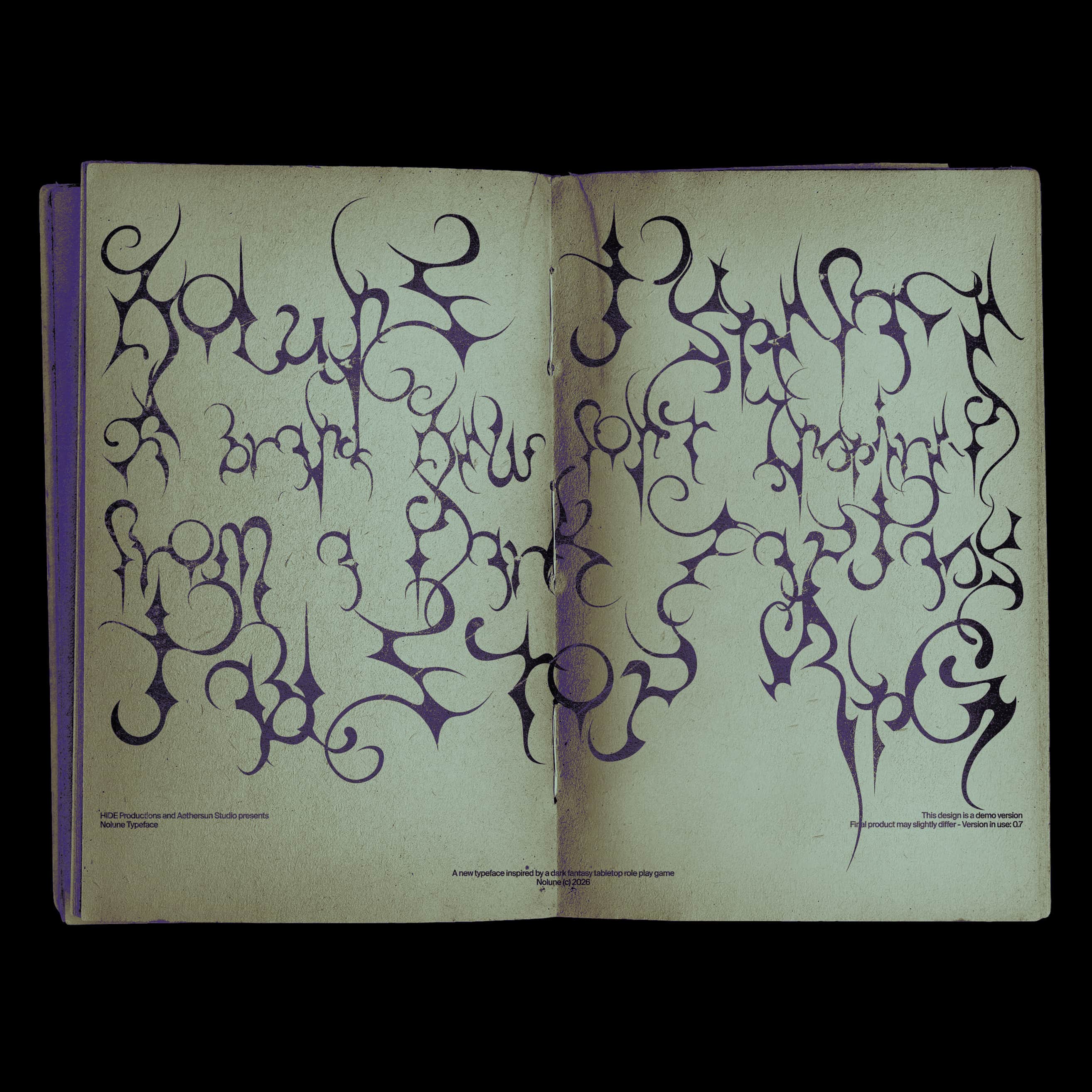 Nolune Typeface Alex Ortiga