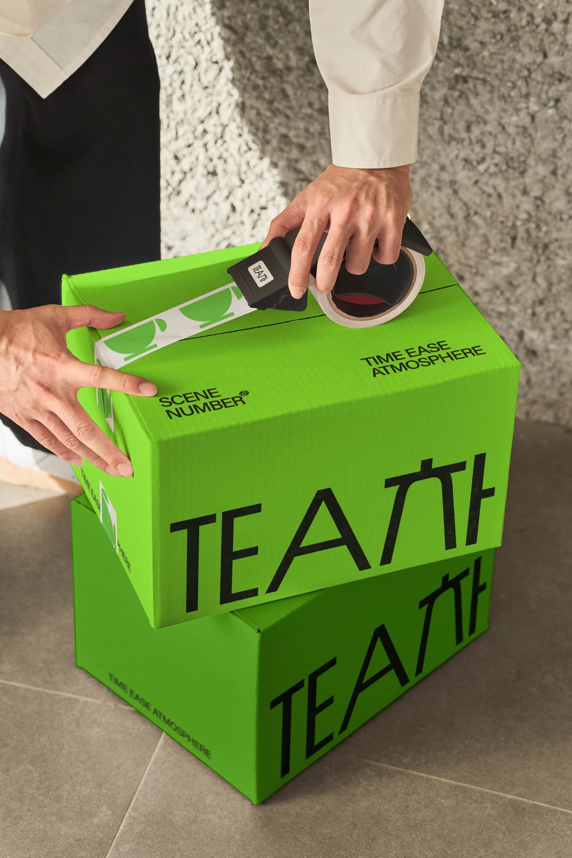 TEA Box Mockup 05 Scene Number