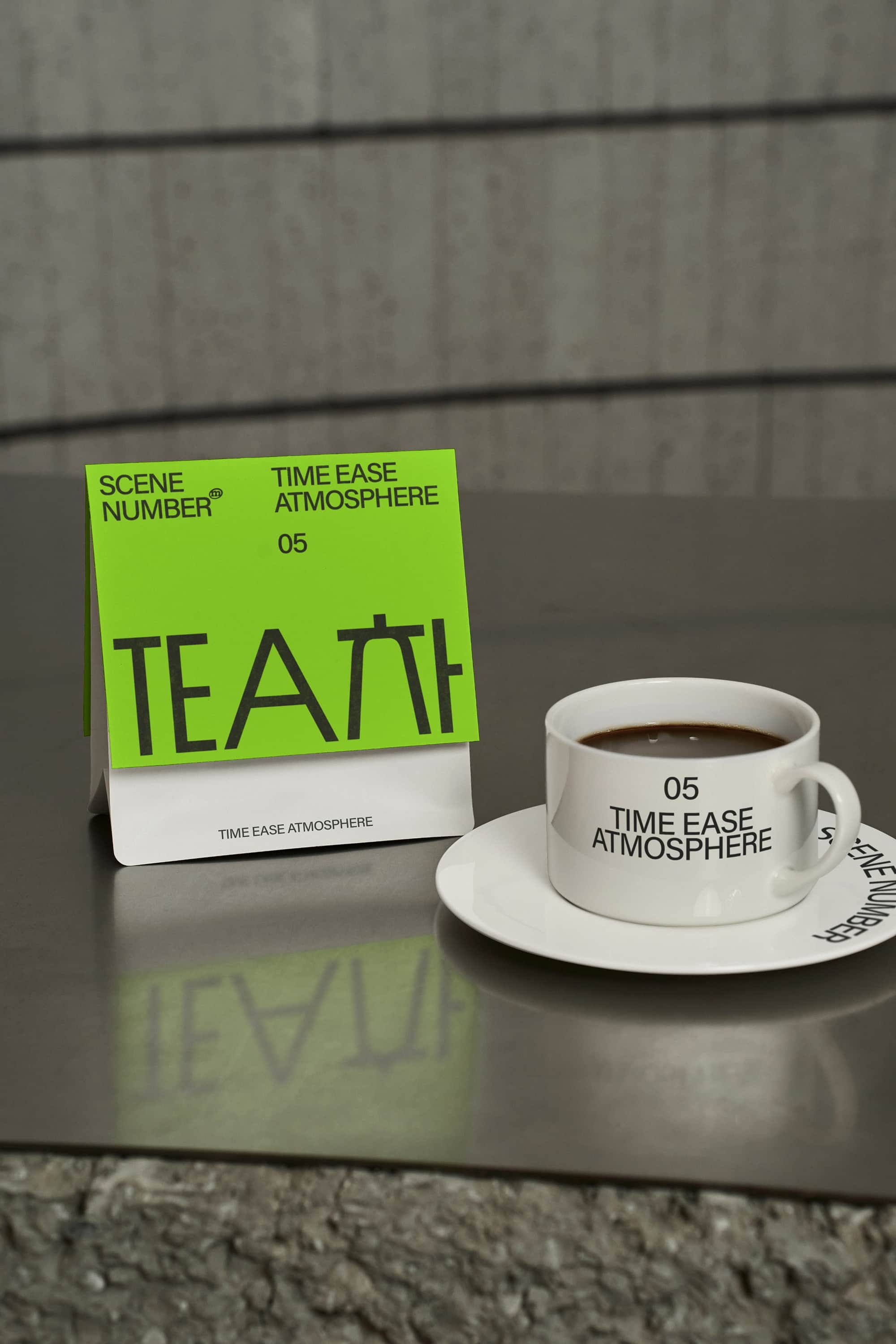 TEA Coffee Bag Mockup 02 Scene Number